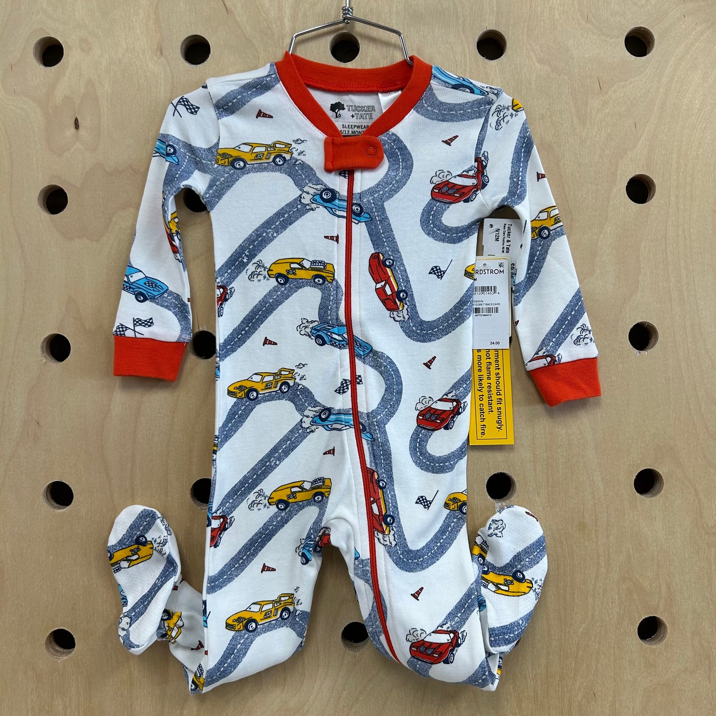 Race Cars Footies NEW!