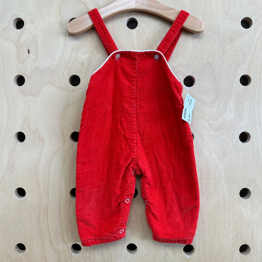 Red Cord Overalls