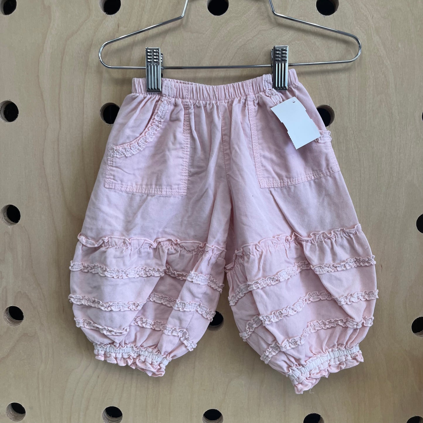 Pink Ruffle Pants