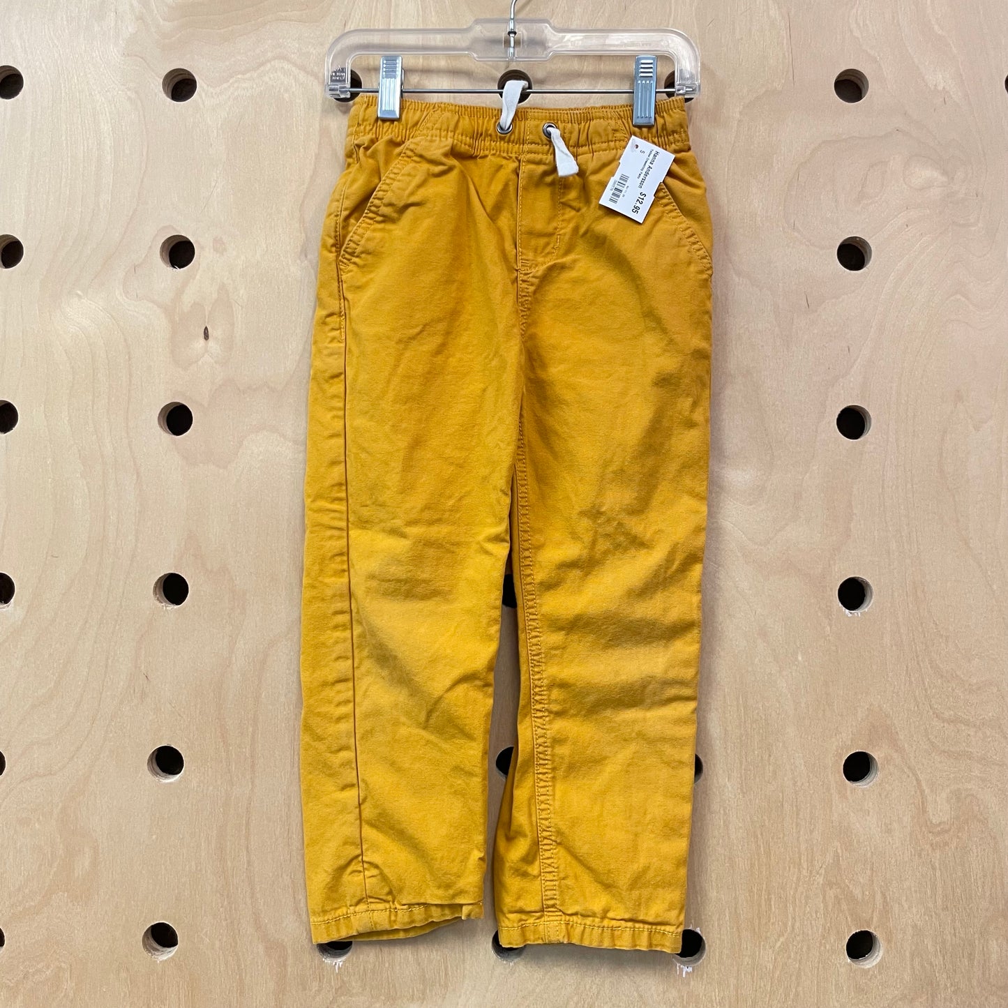 Yellow Drawstring Pants