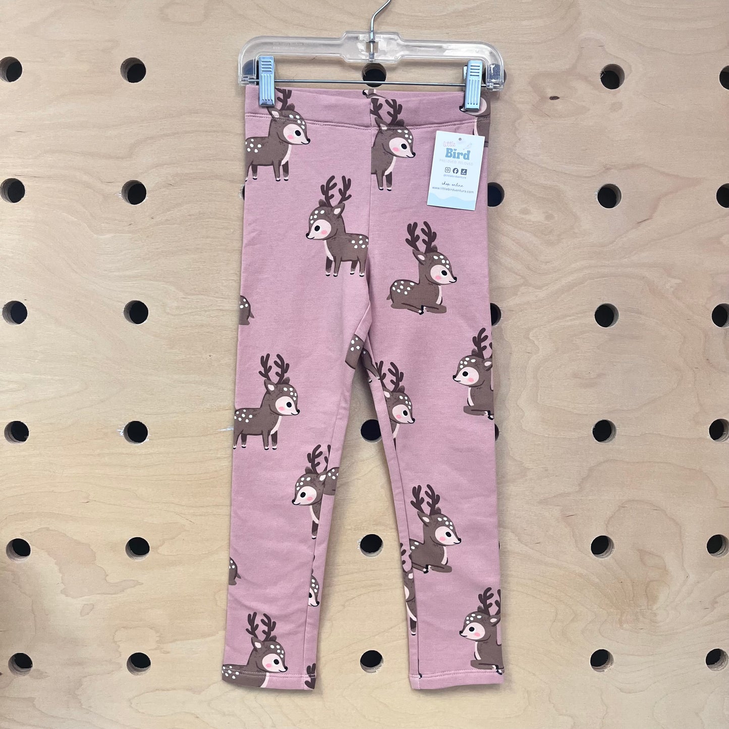 Pink Deer Leggings
