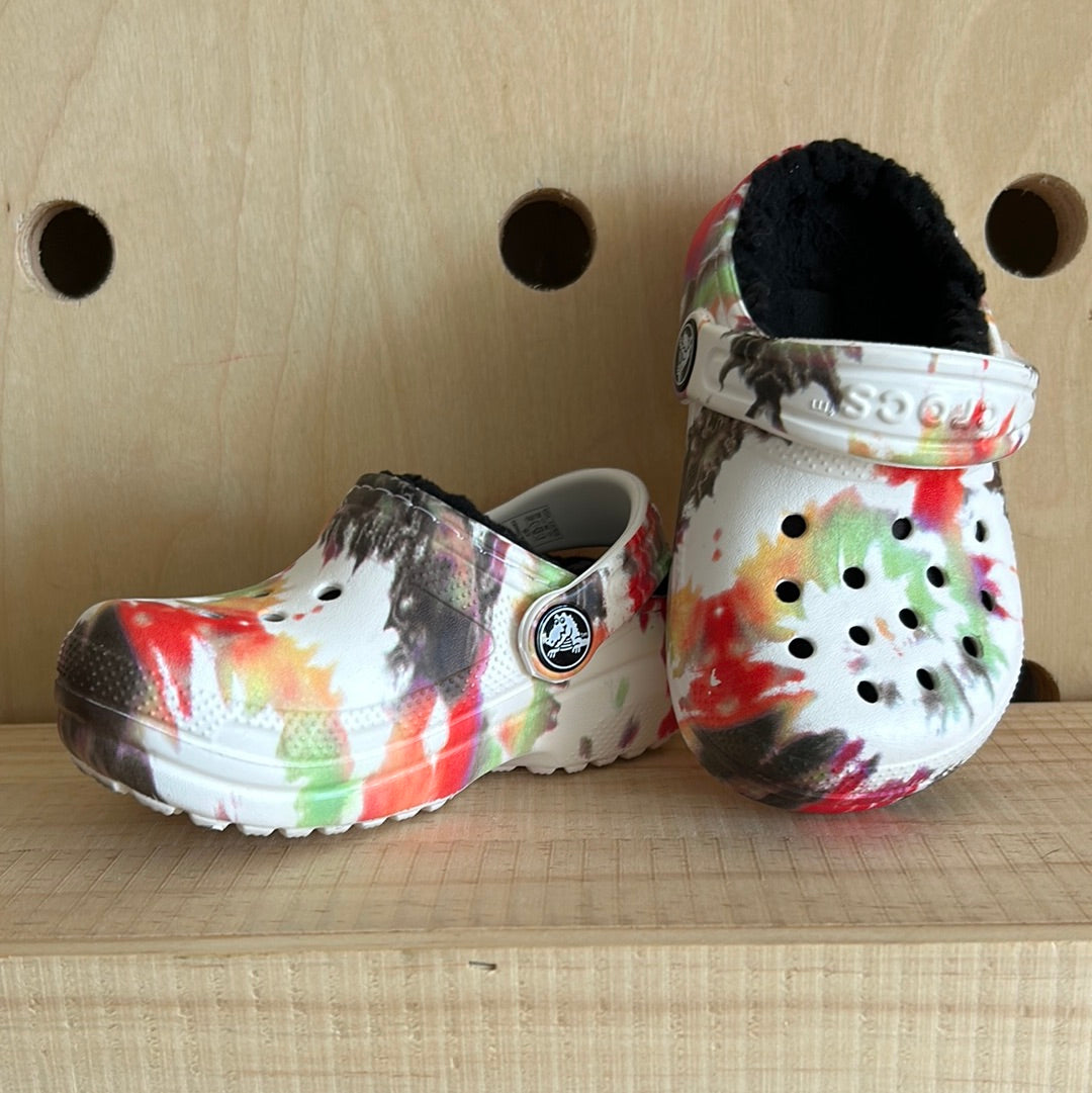 Tie Dye Lined Clogs