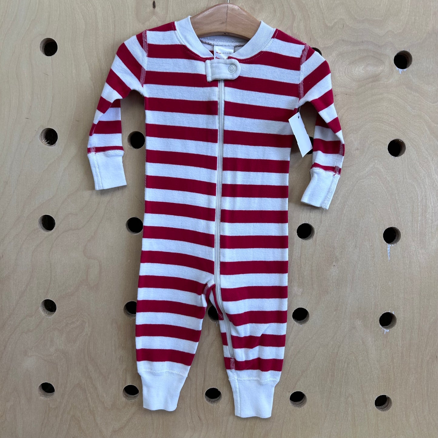 Red + White Striped Zippy