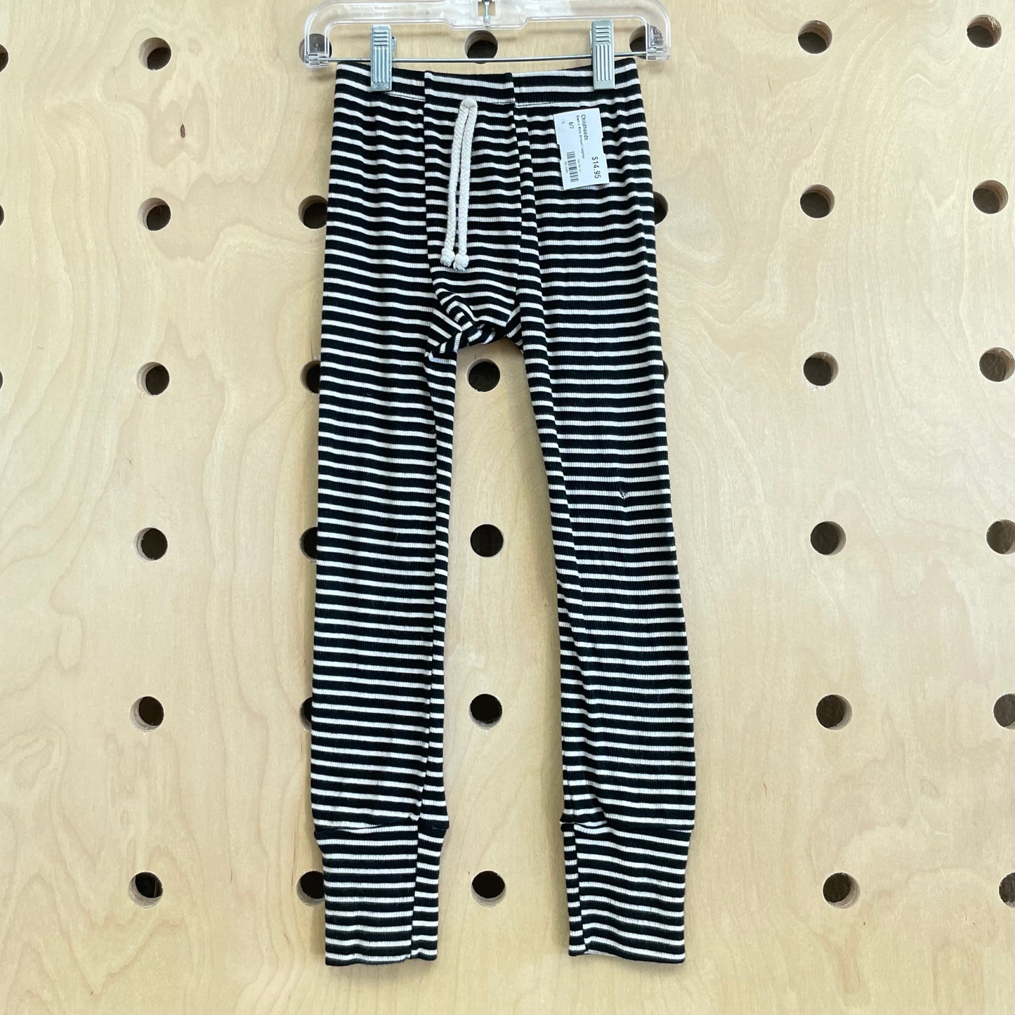 Black & White Strriped Leggings
