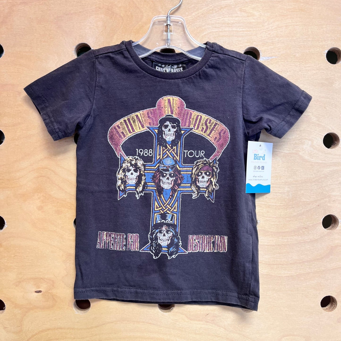 Black 'Guns N' Roses' Tee