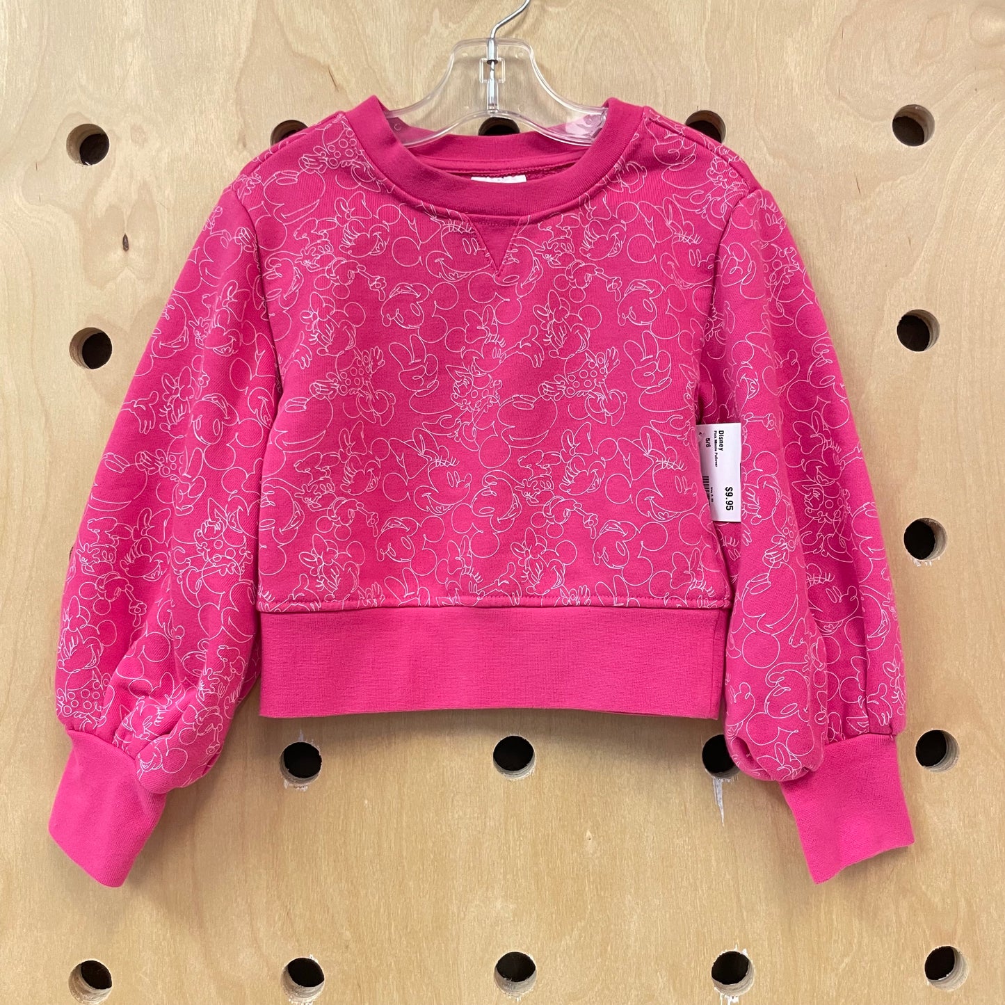 Pink Minnie Pullover