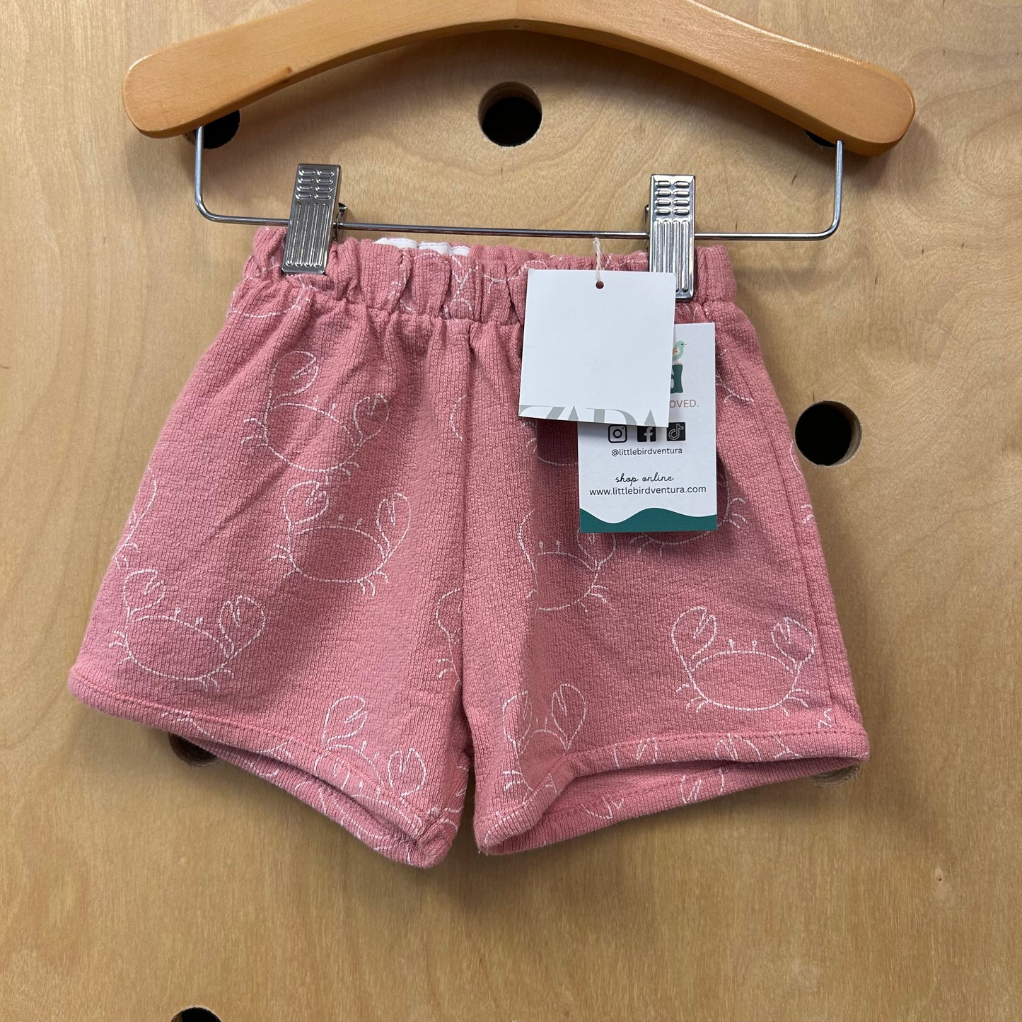 Pink Crabs Shorts NEW!