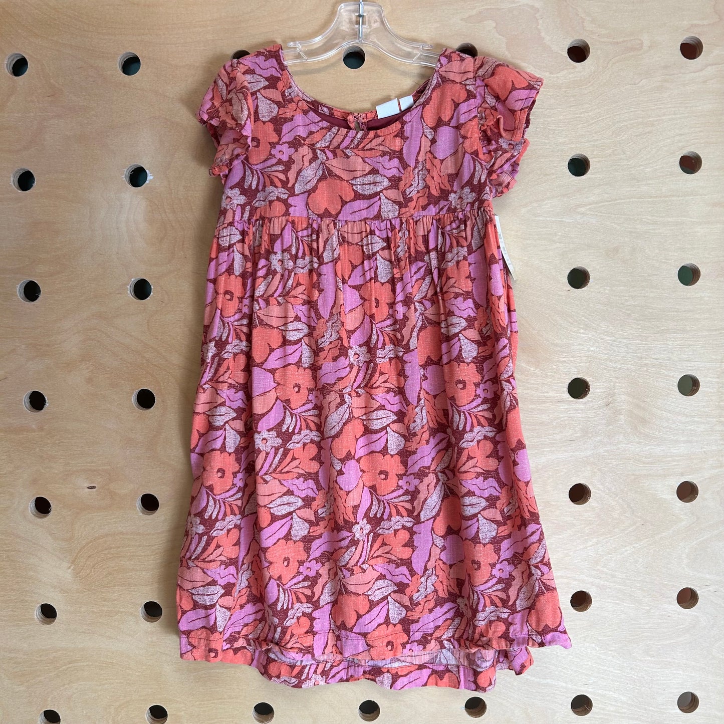 Pink/Purple Floral Dress