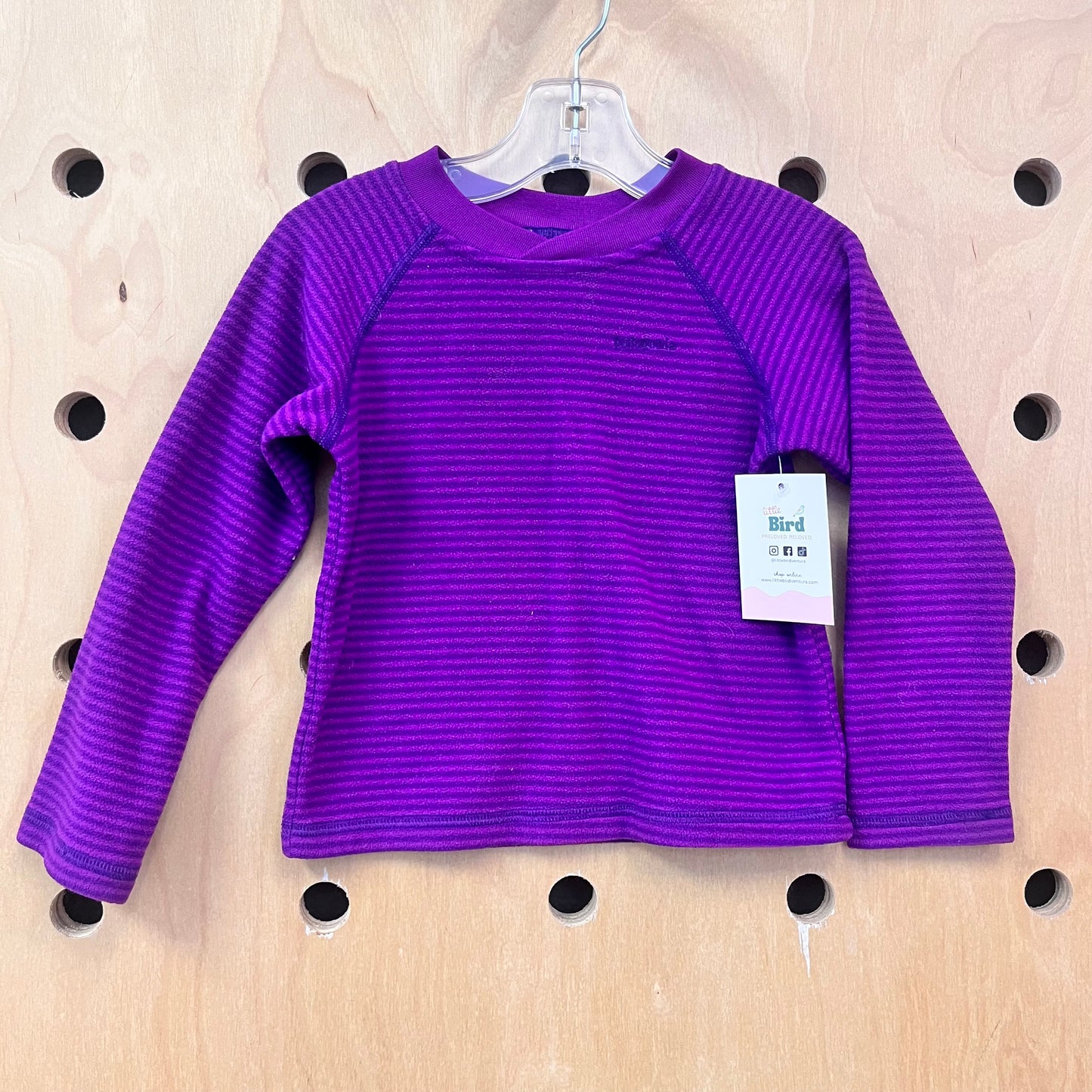 Purple Fleese LS