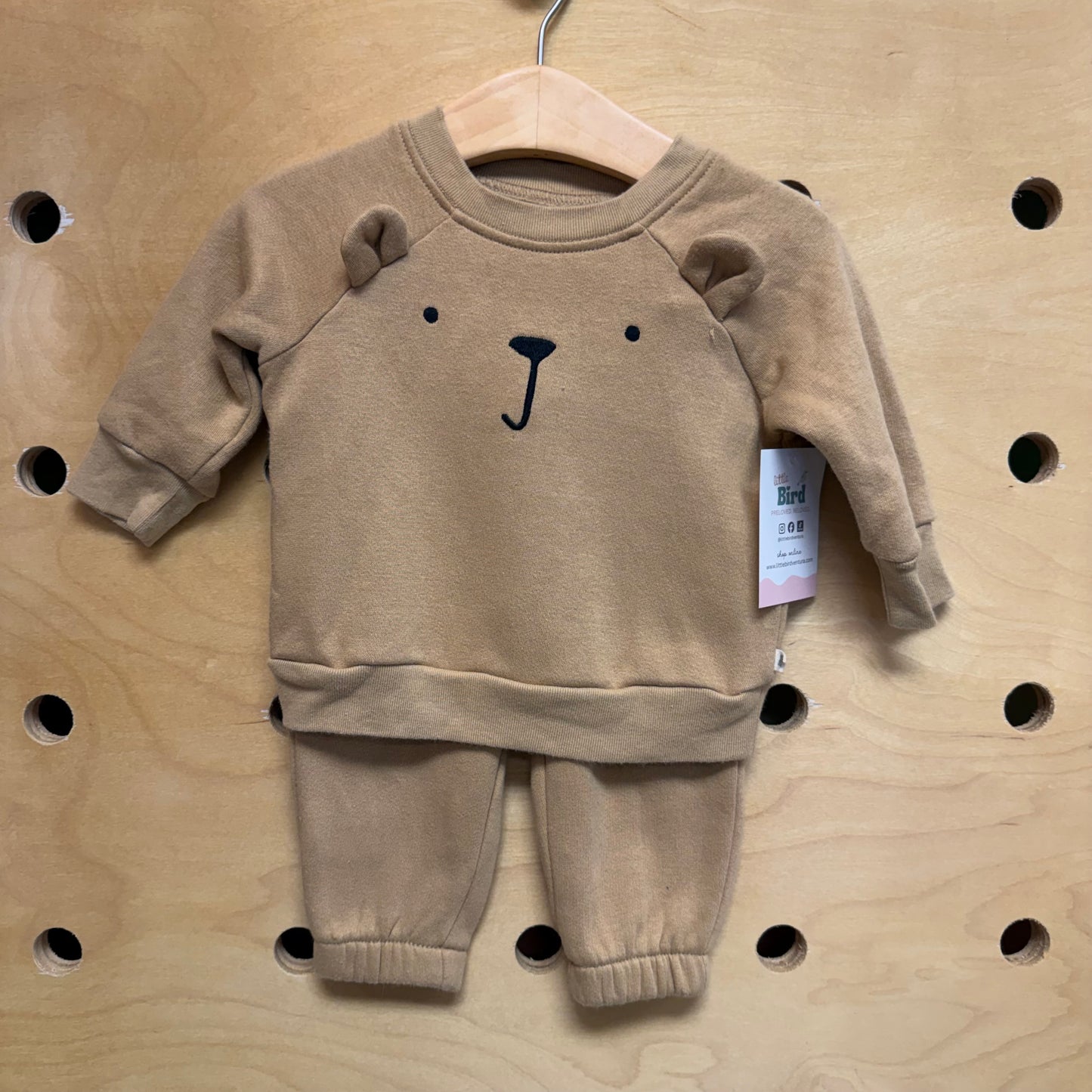 Brown Bear Sweatshirt & Joggers
