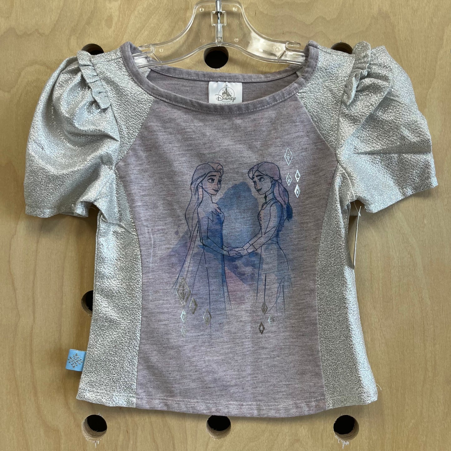 Silver & Lavender Frozen Sisters Tee