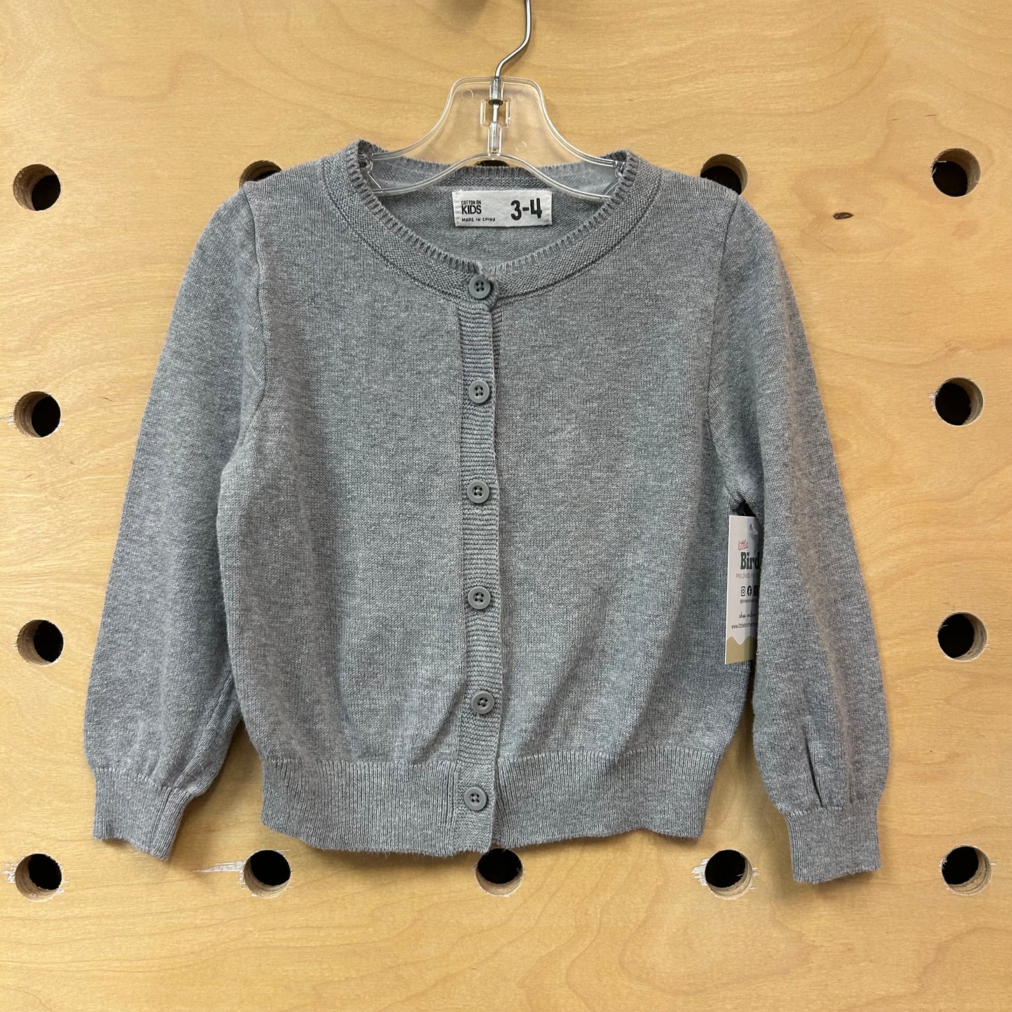 Grey Cardigan