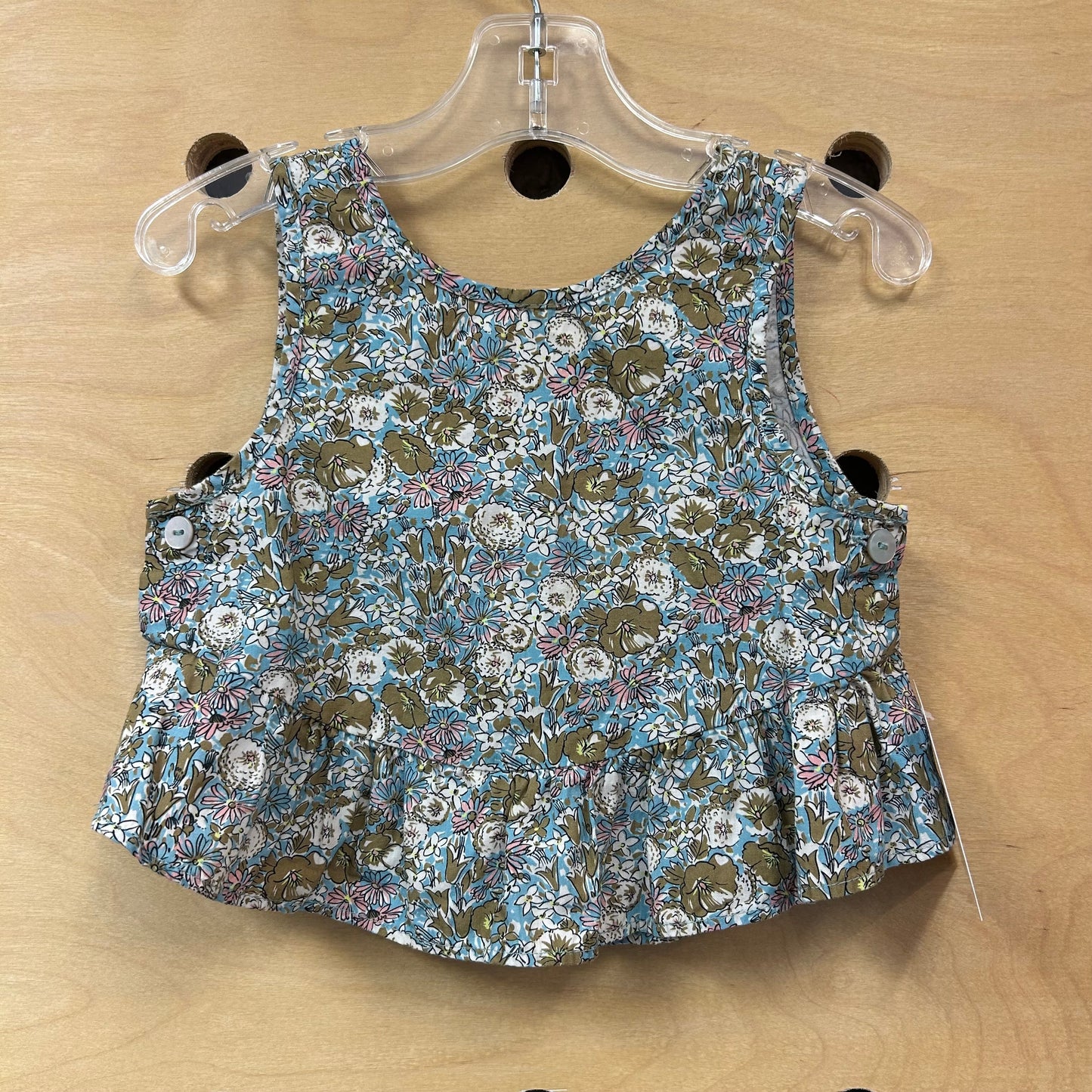 Blue Floral Tank