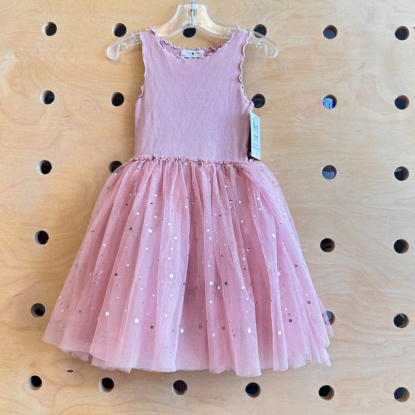 Dusty Pink Tulle Dress