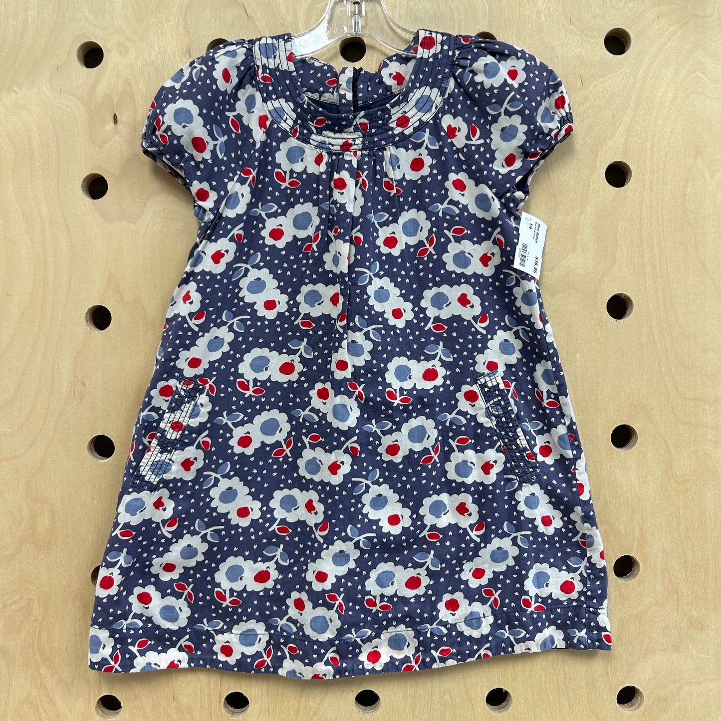 Blue Floral Dress
