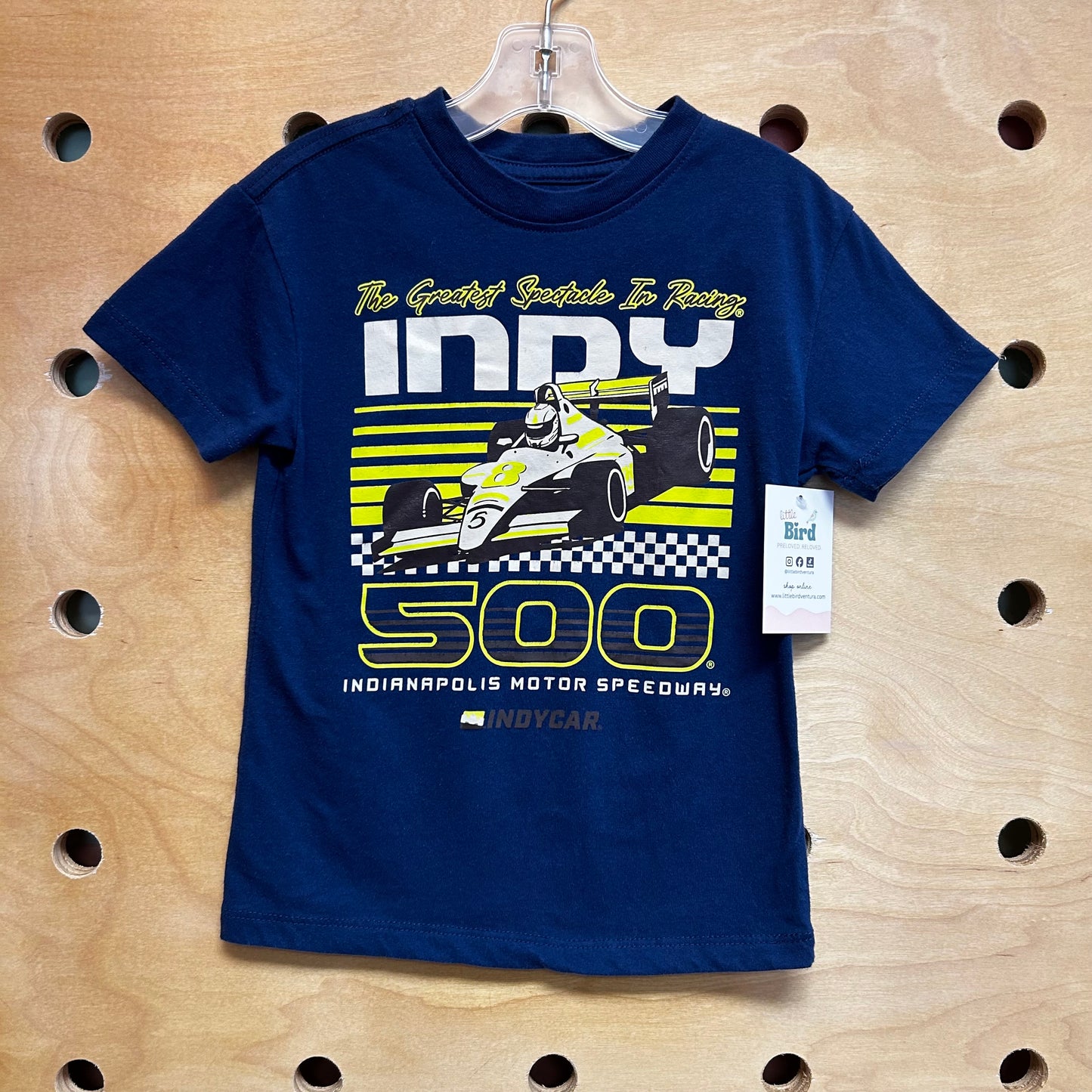Blue Indy Race Car Tee