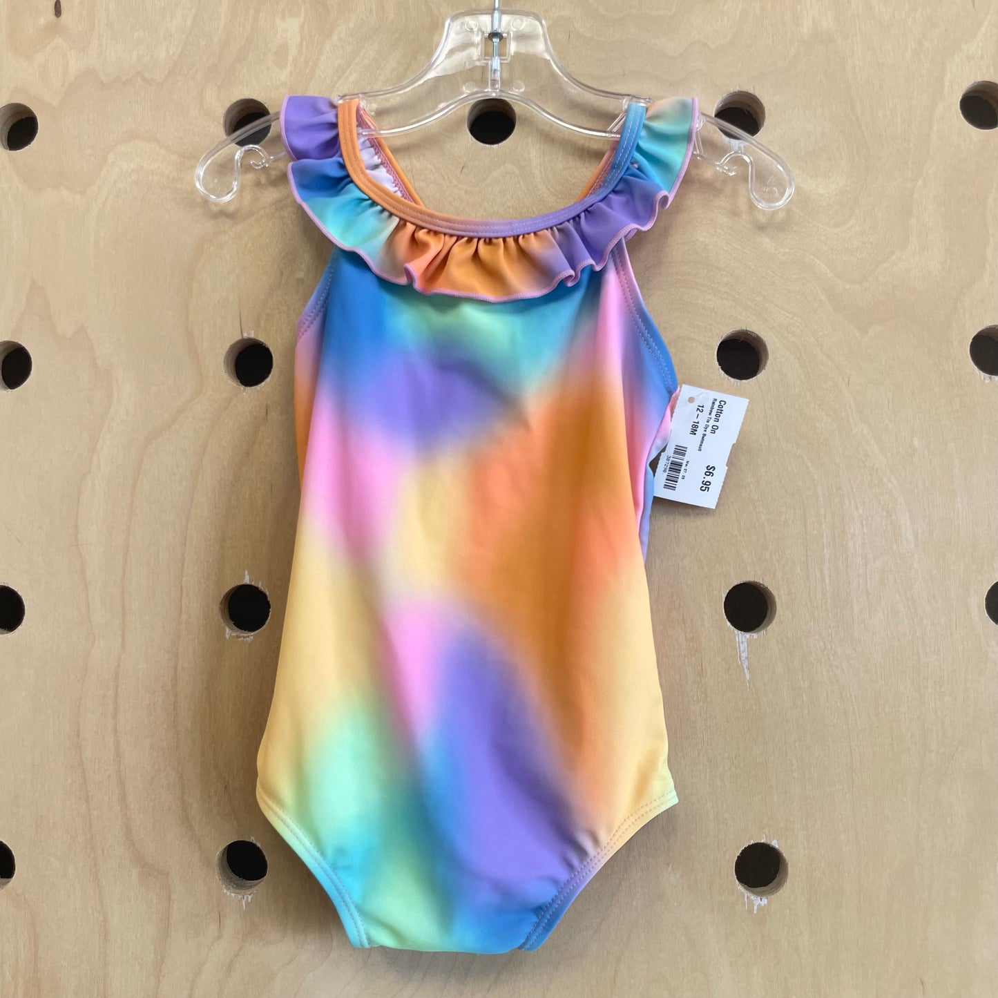 Rainbow Tie Dye Swimsuit