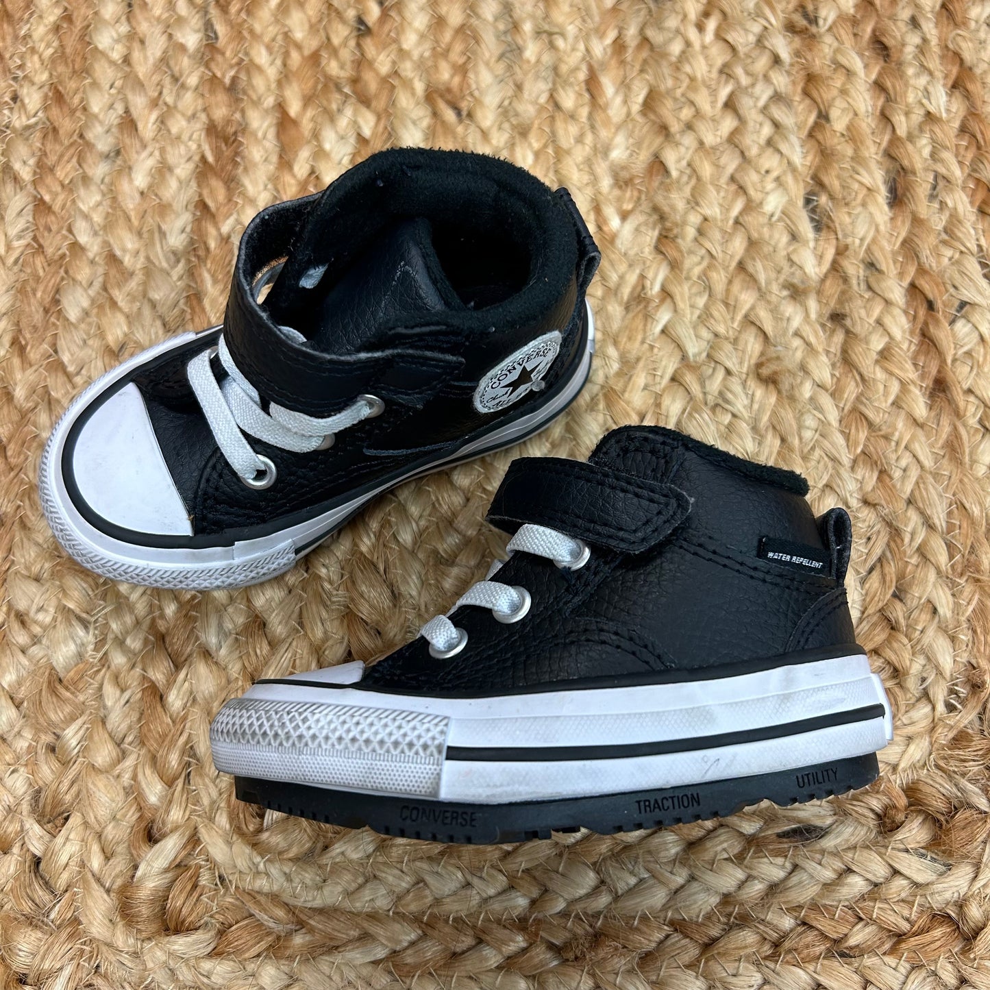 Black Malden Street Boot Chucks