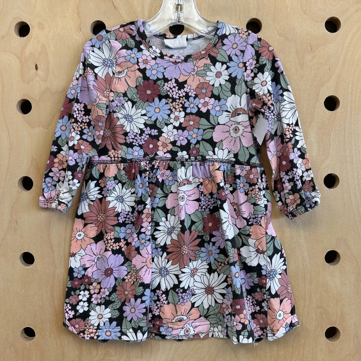 Black Floral Dress