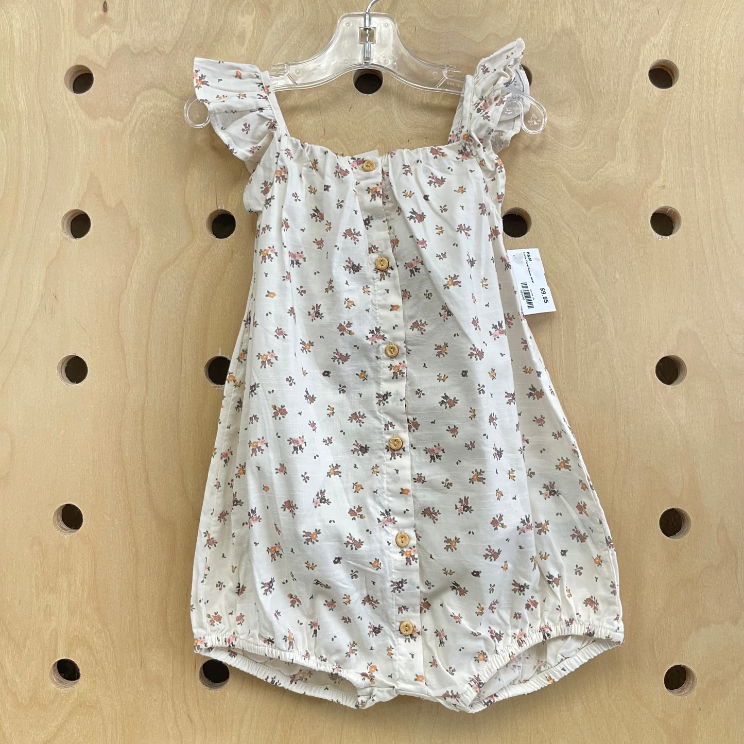 Cream Floral Romper NEW!