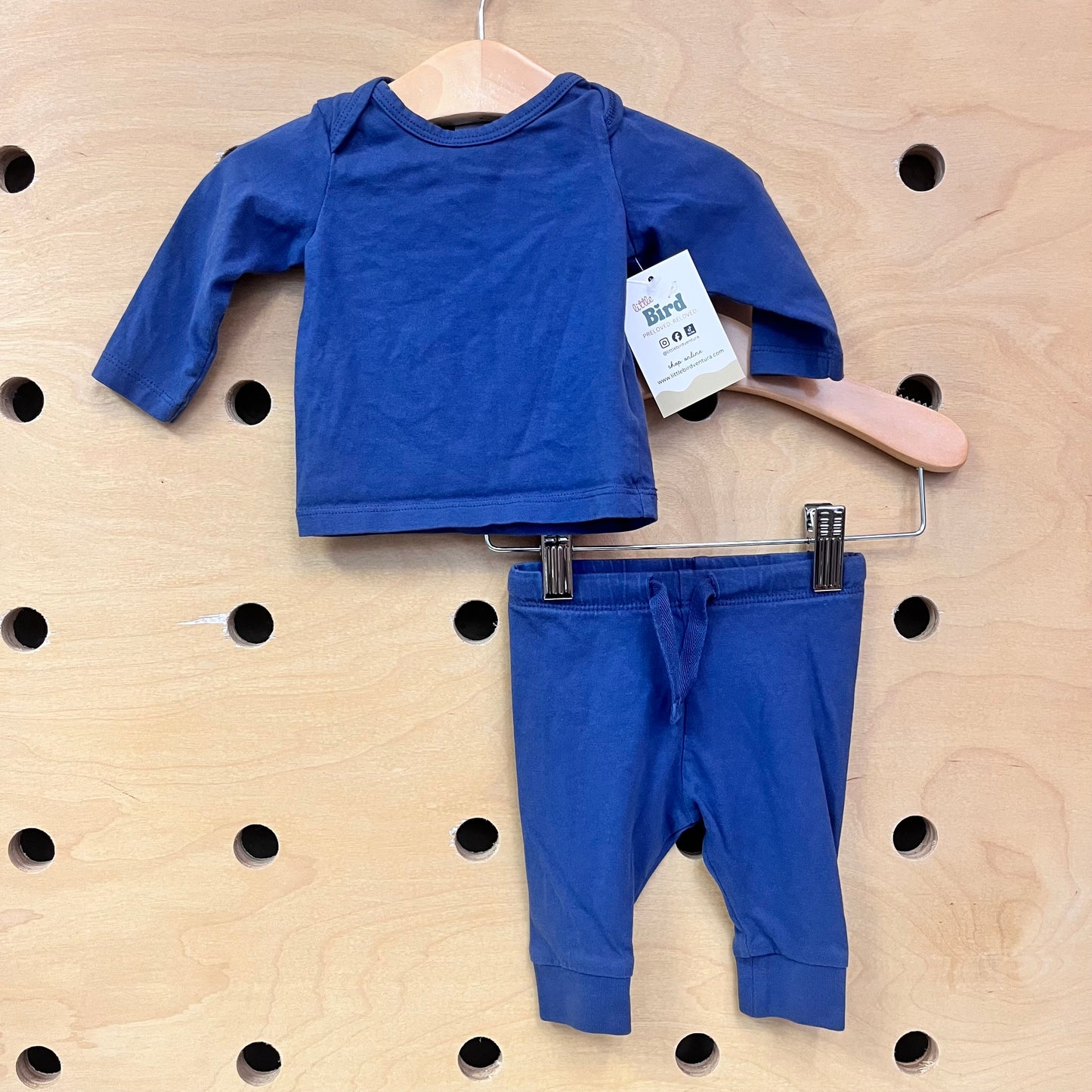 Blue Organic Outfit