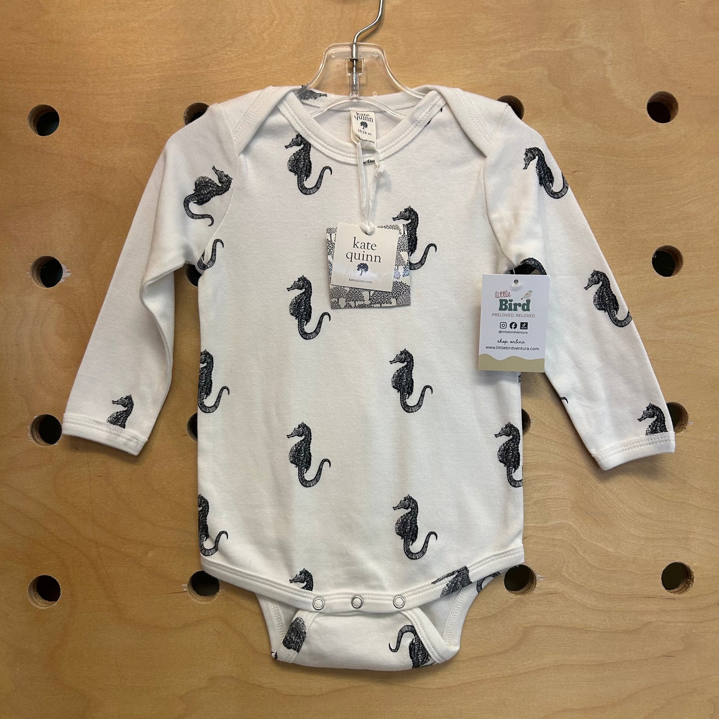 Organic Seahorse Bodysuit NEW!