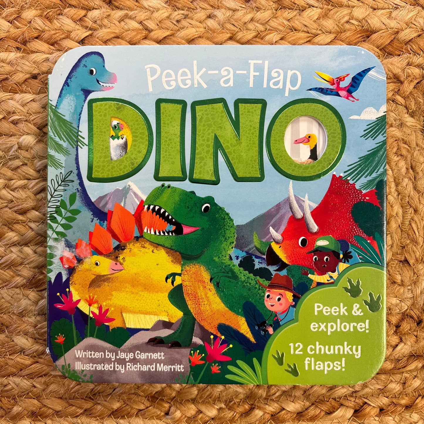 Peek-a-Flap DINO