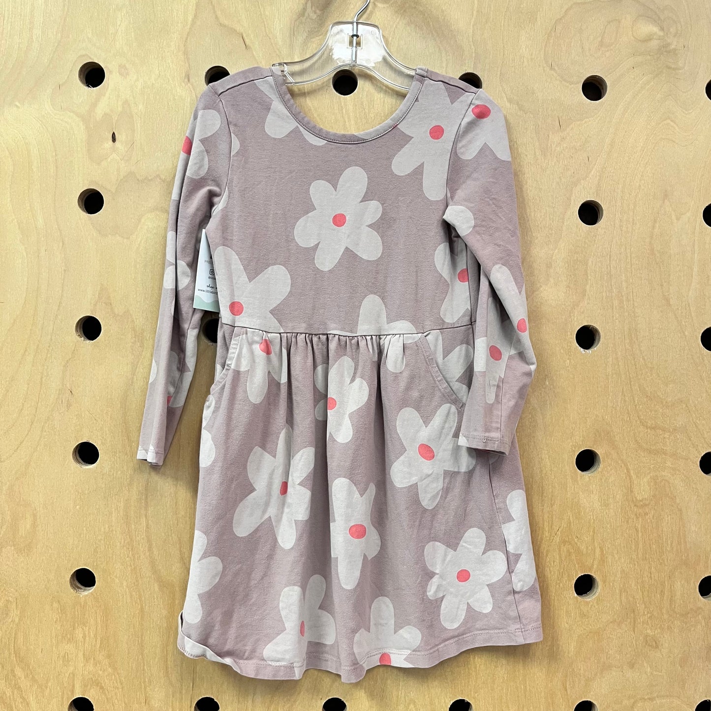 Pink Flowers Dress