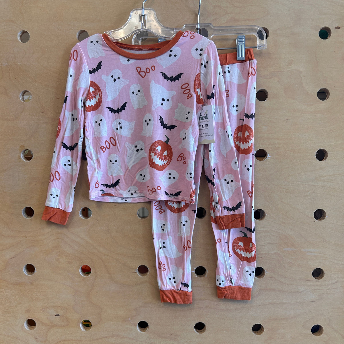Pink Boo Bamboo 2pc. Pajamas