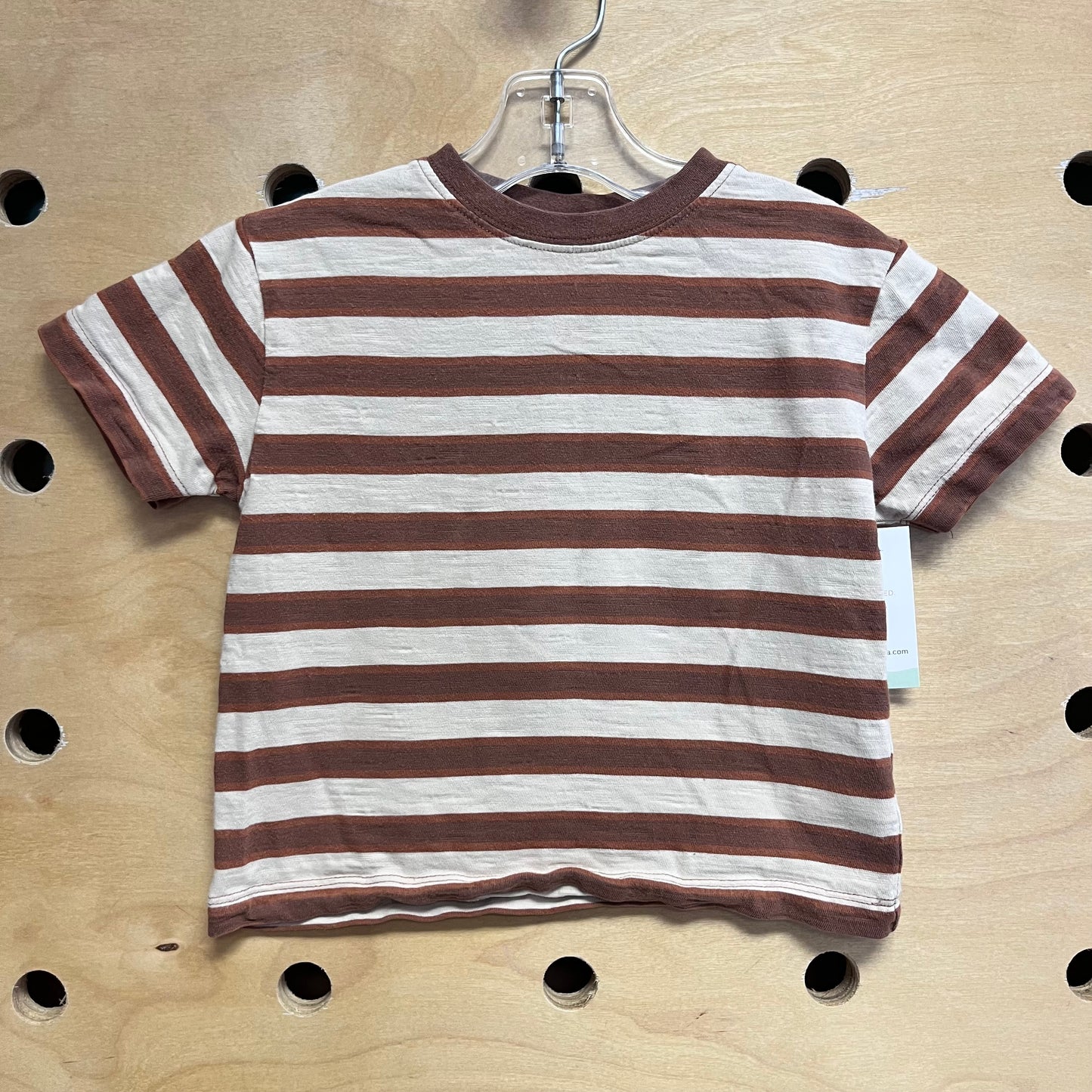 Brown/Cream Striped Tee