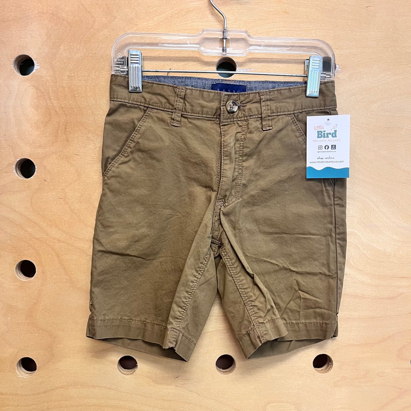 Brown Khaki Shorts