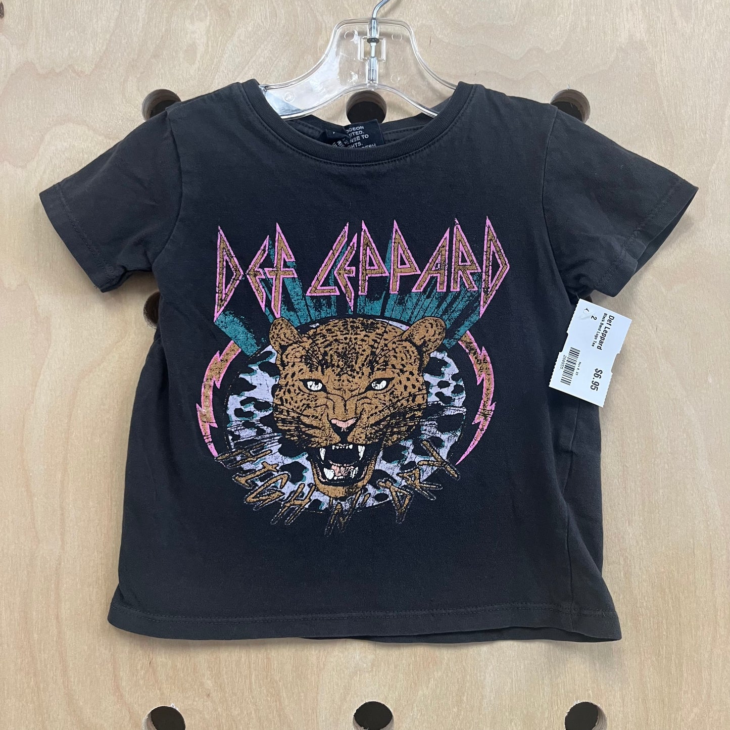 Black Band Logo Tee