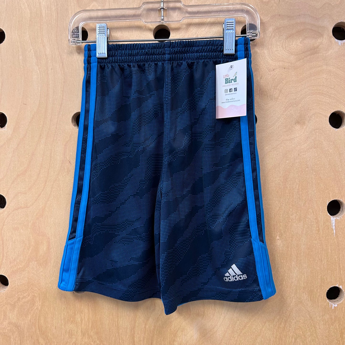 Blue Camo Dot Active Shorts