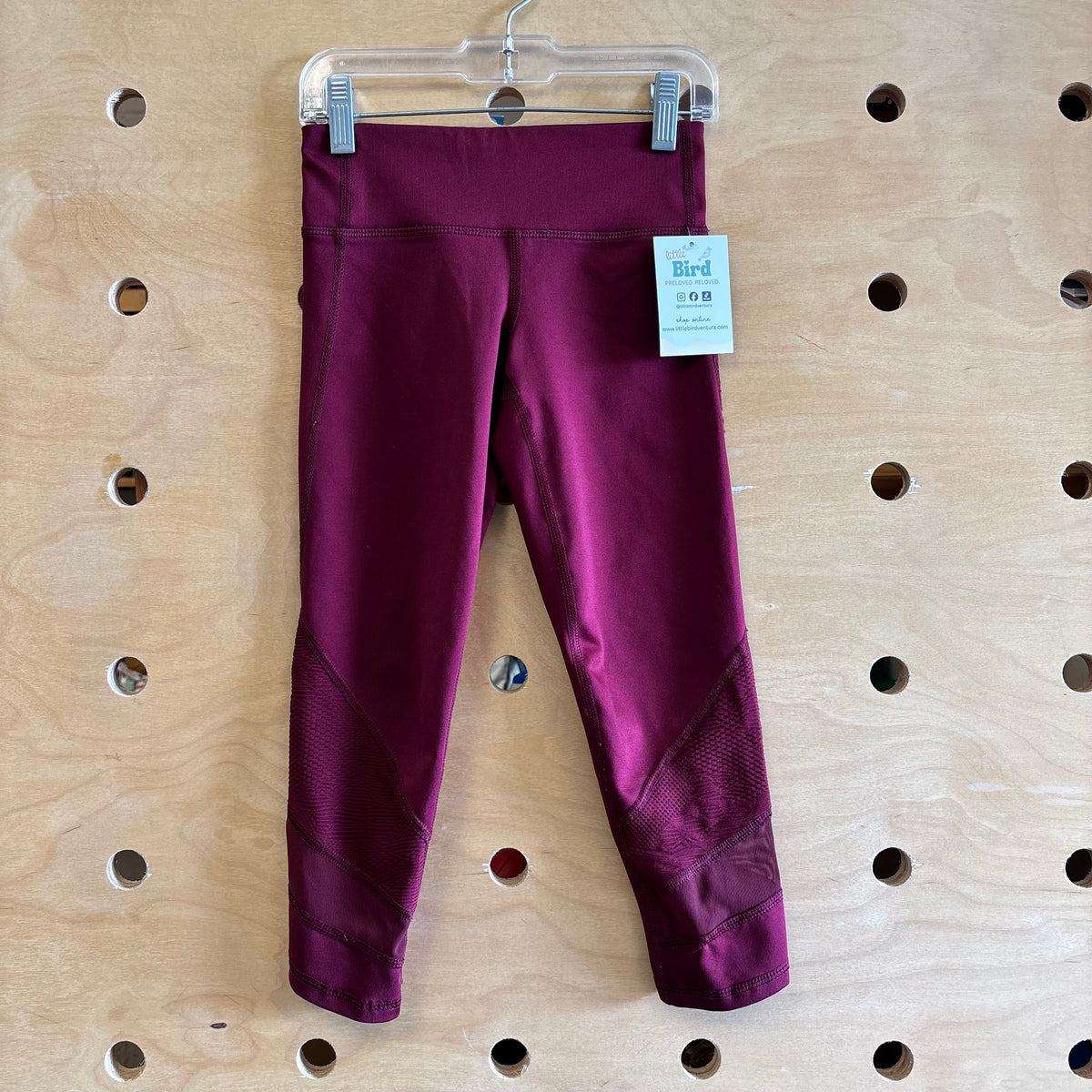 Maroon Athletic Leggings