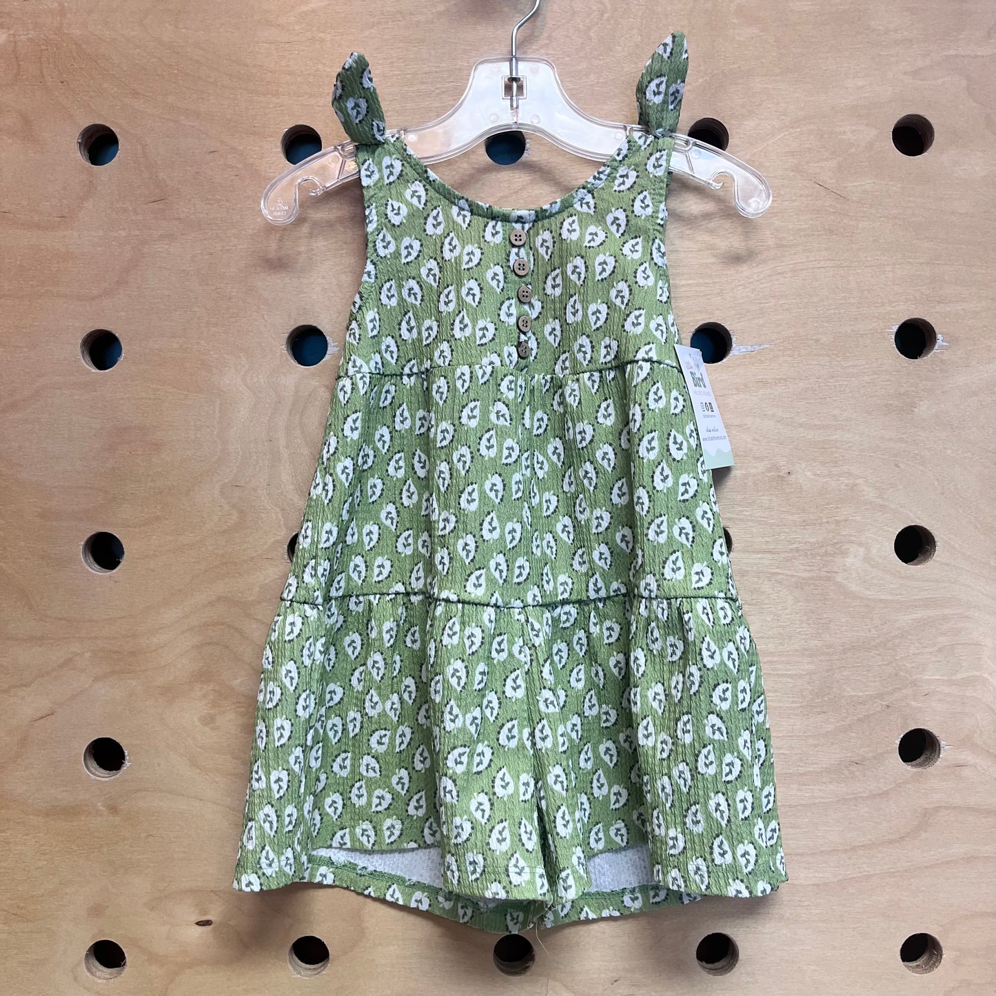 Green Leafs Dress