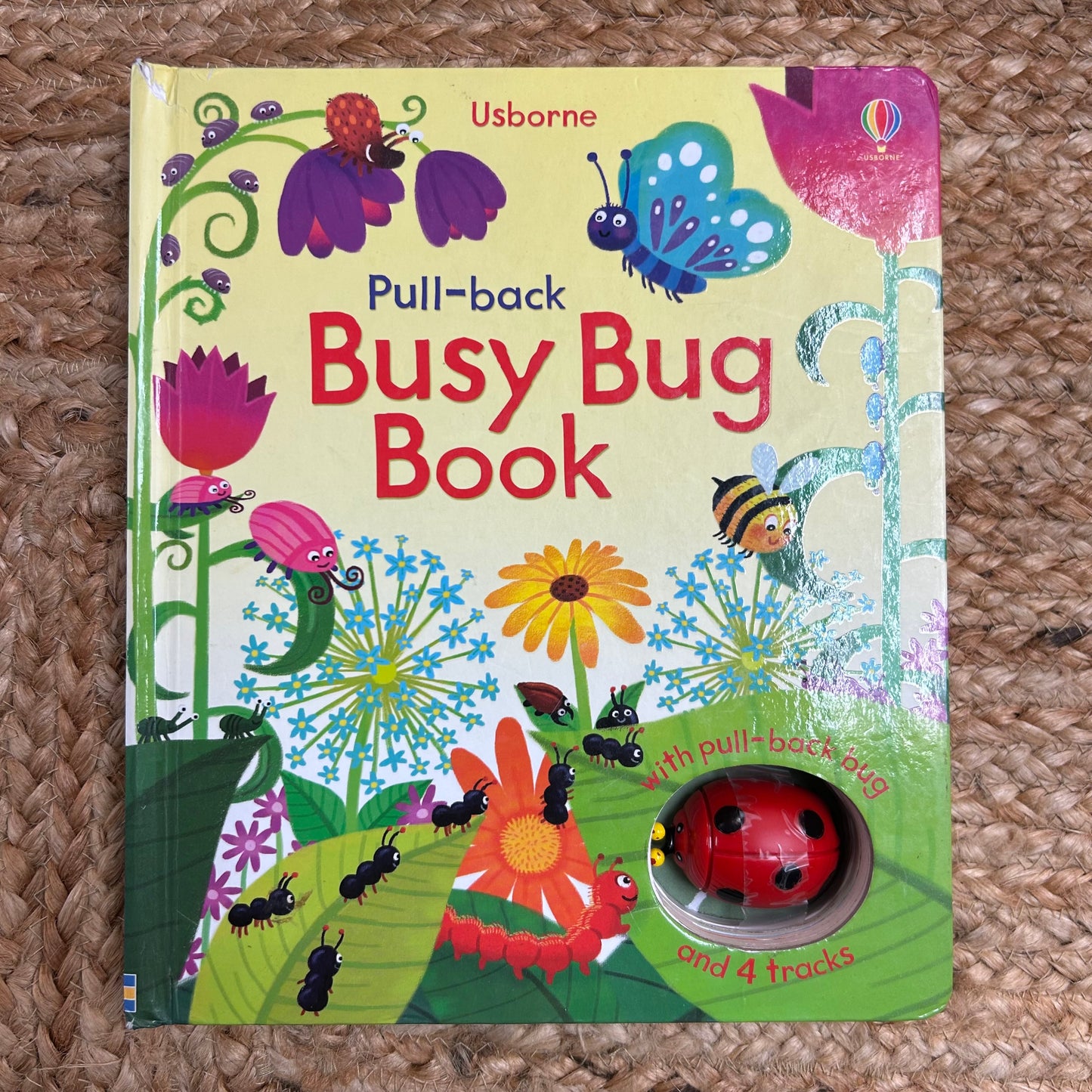 Pull-Back Busy Bug Book