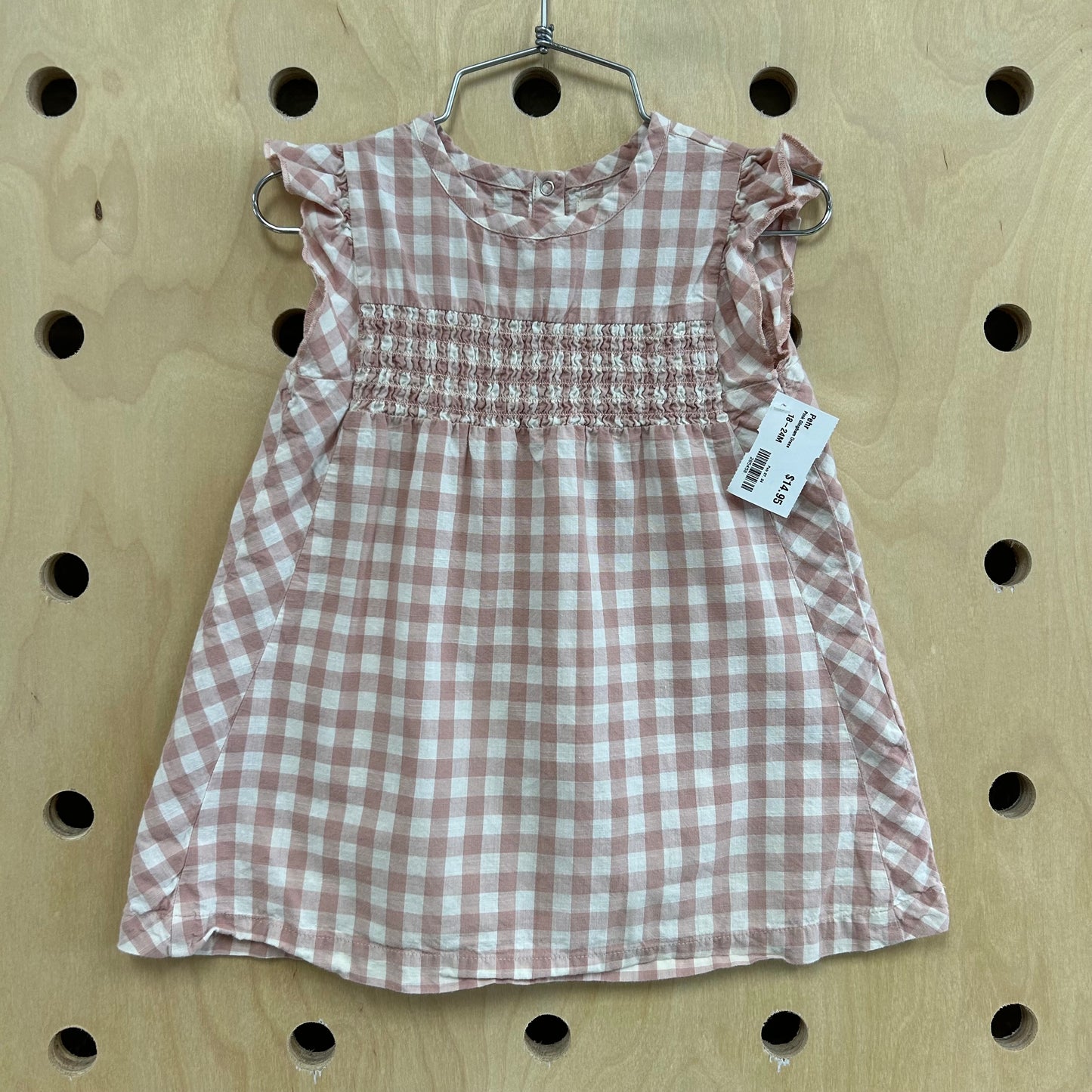 Pink Gingham Dress