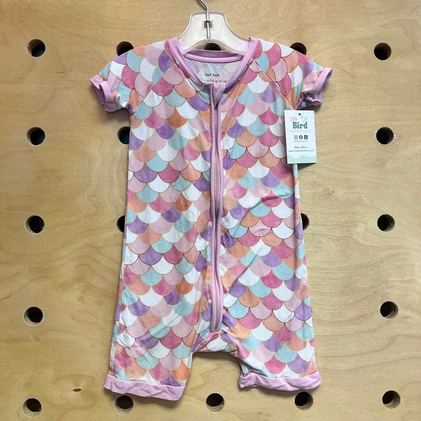 Pink/Purple Scaled Bamboo Zippy