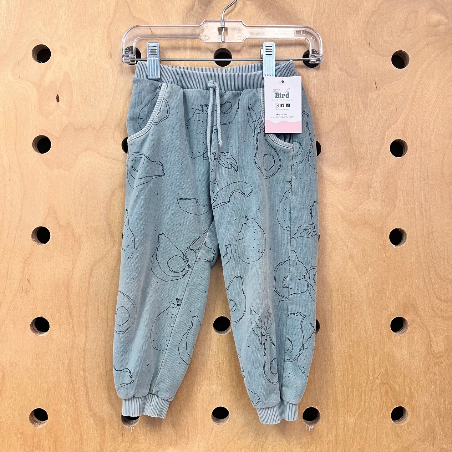 Blue Organic Fruit Joggers