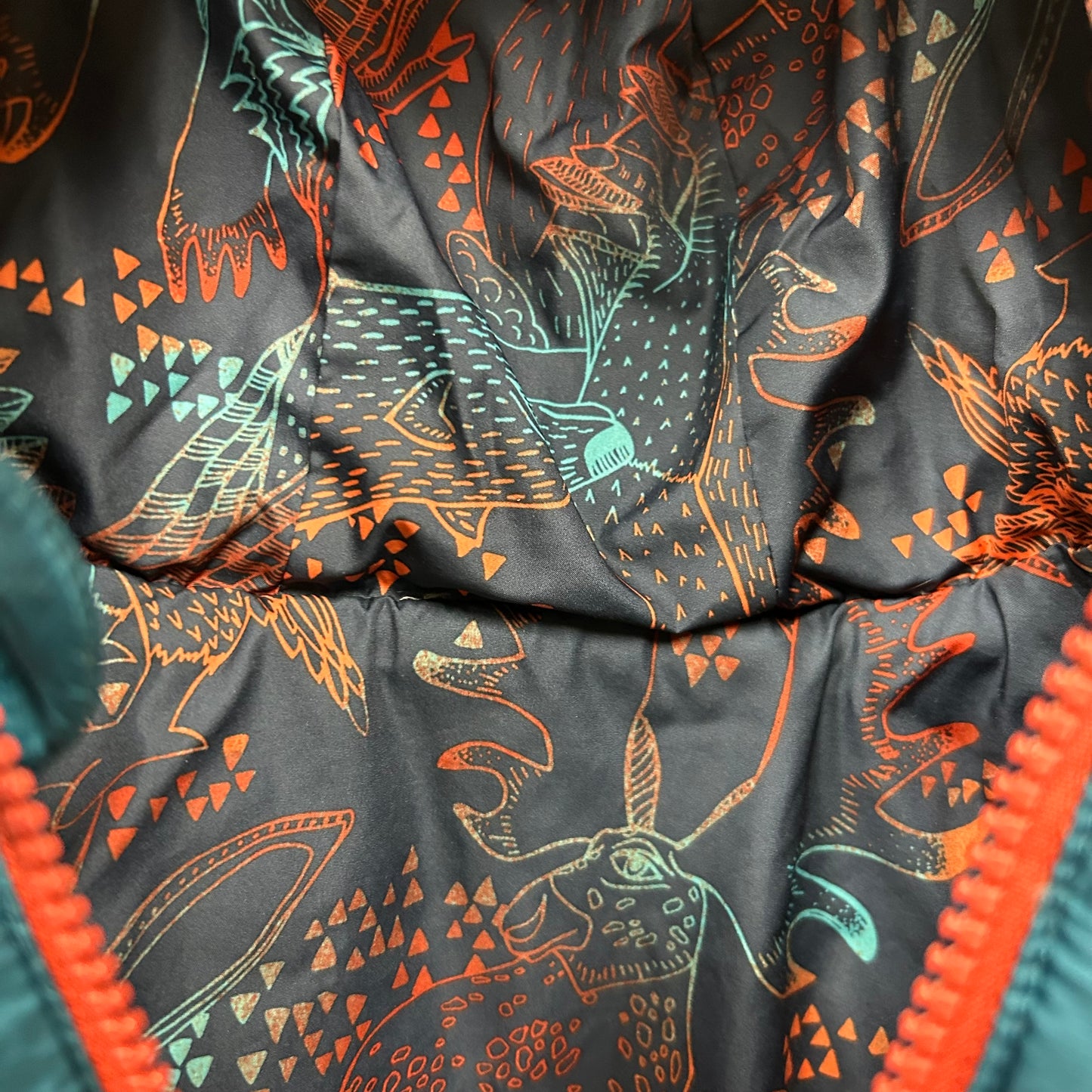 Reversible Down Sweater Woodland