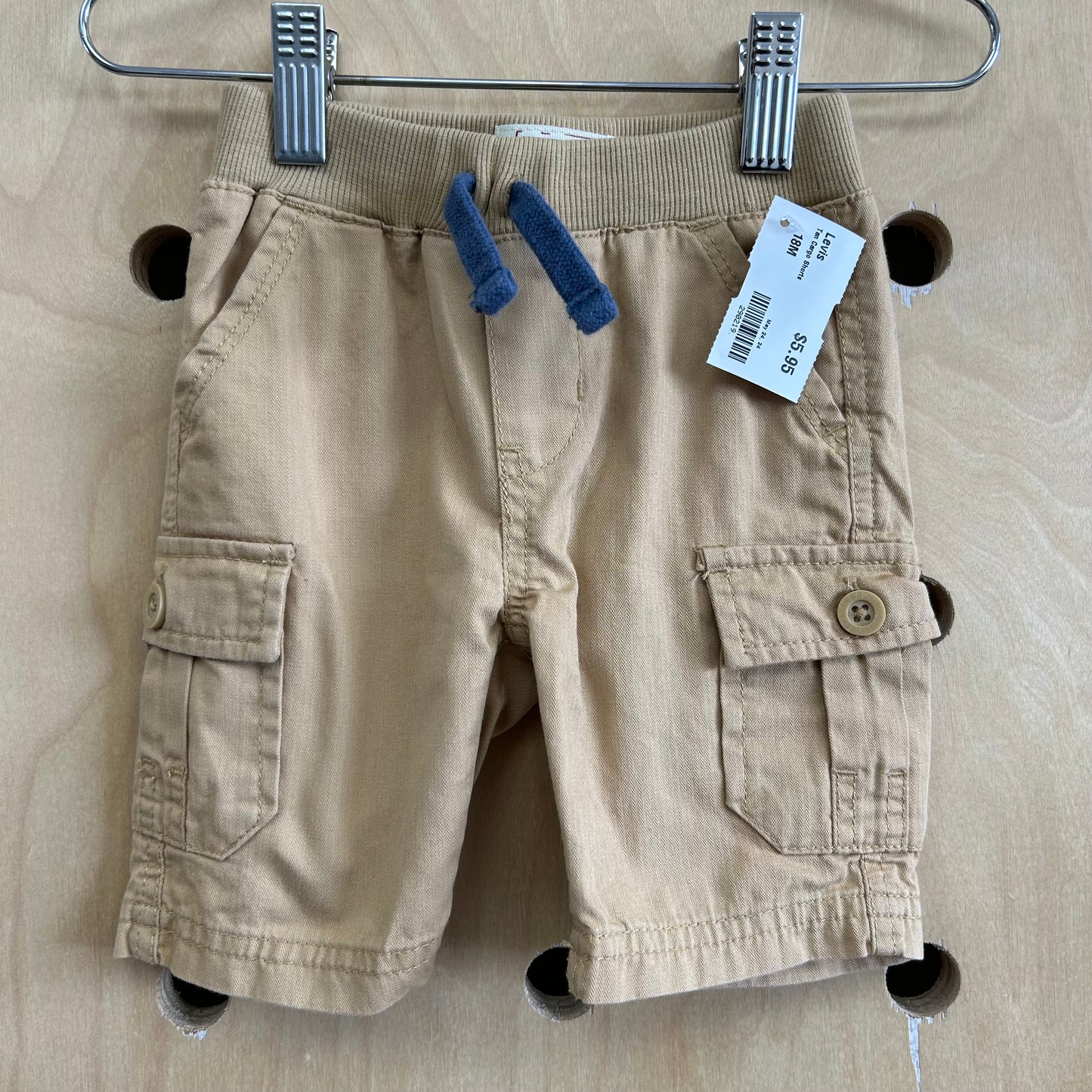 Tan Cargo Shorts