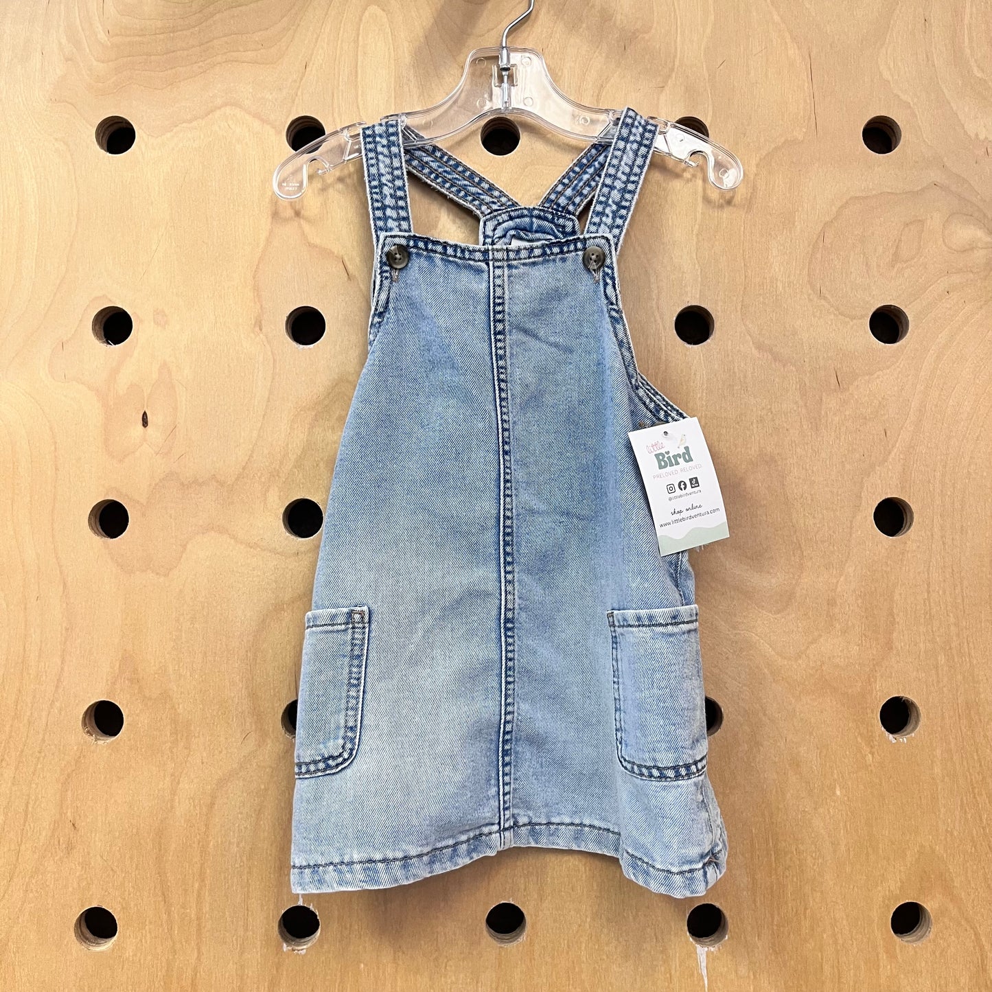 Light Wash Soft Denim Jumper