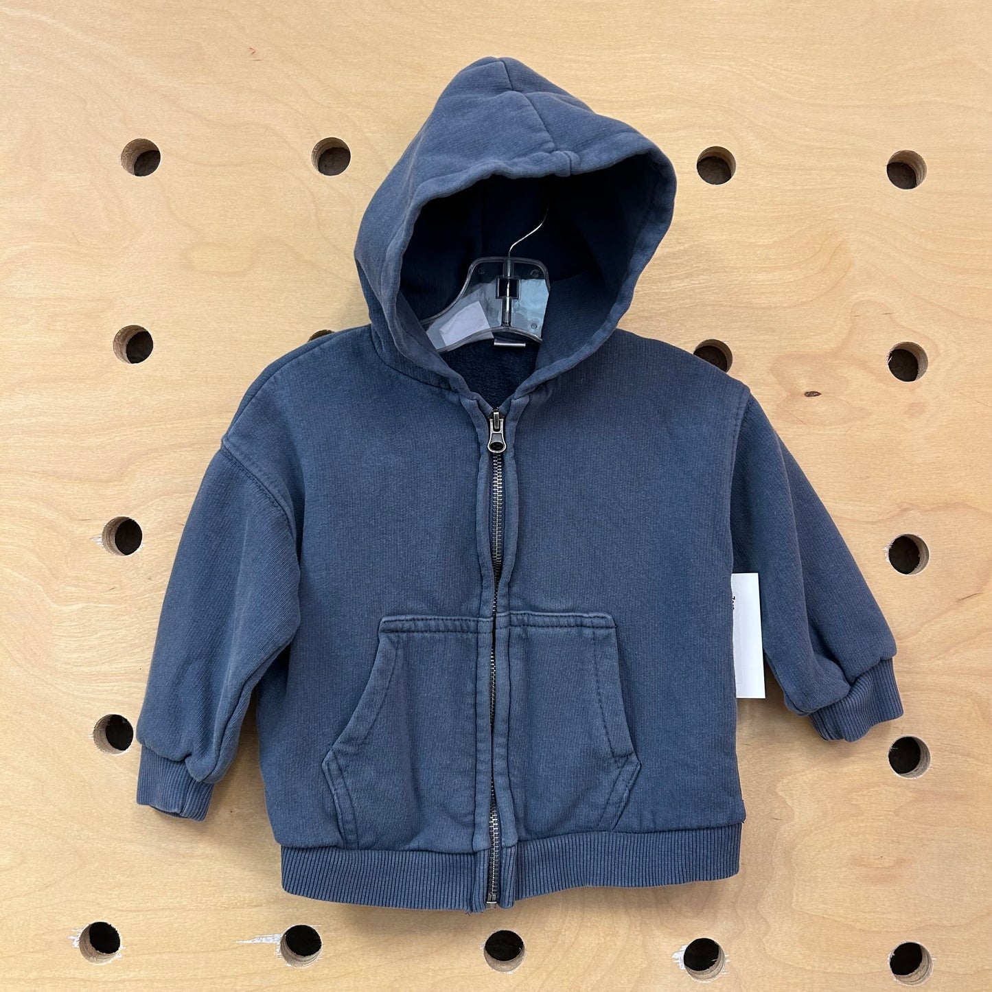 Grey Zip Hoodie