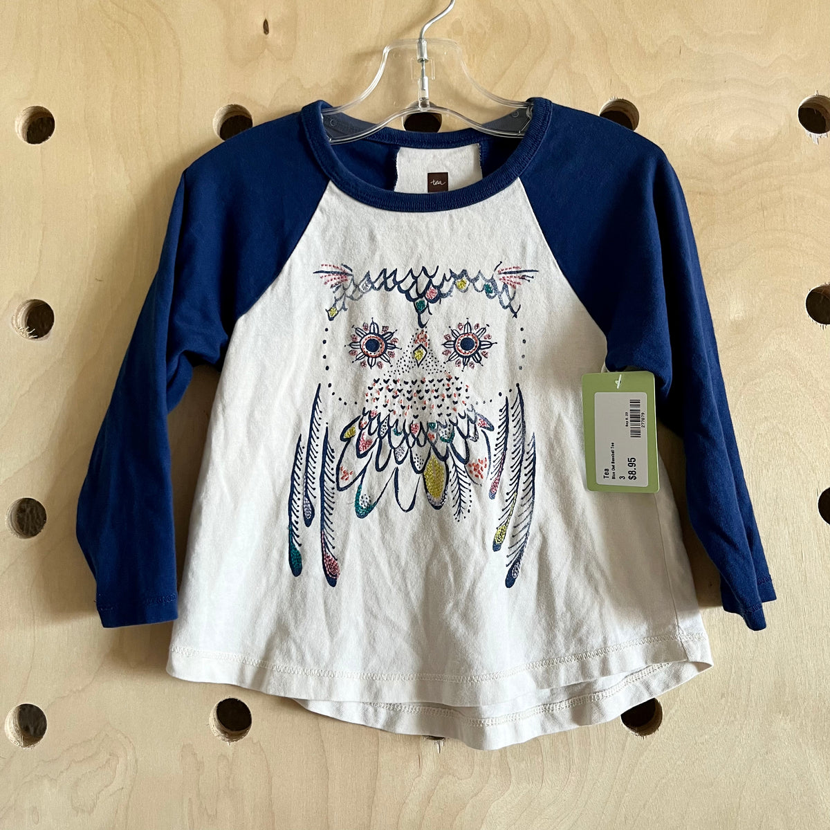Blue Owl Baseball Tee