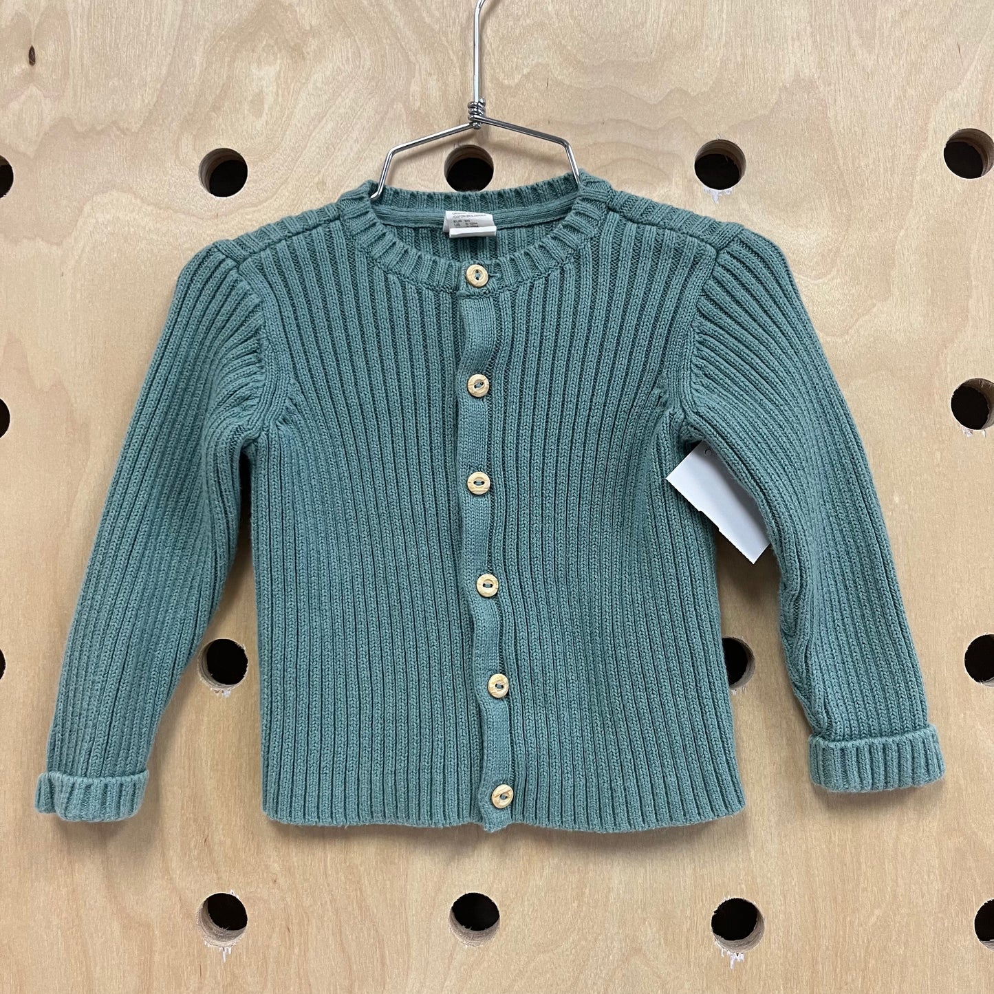 Teal Knit Cardigan