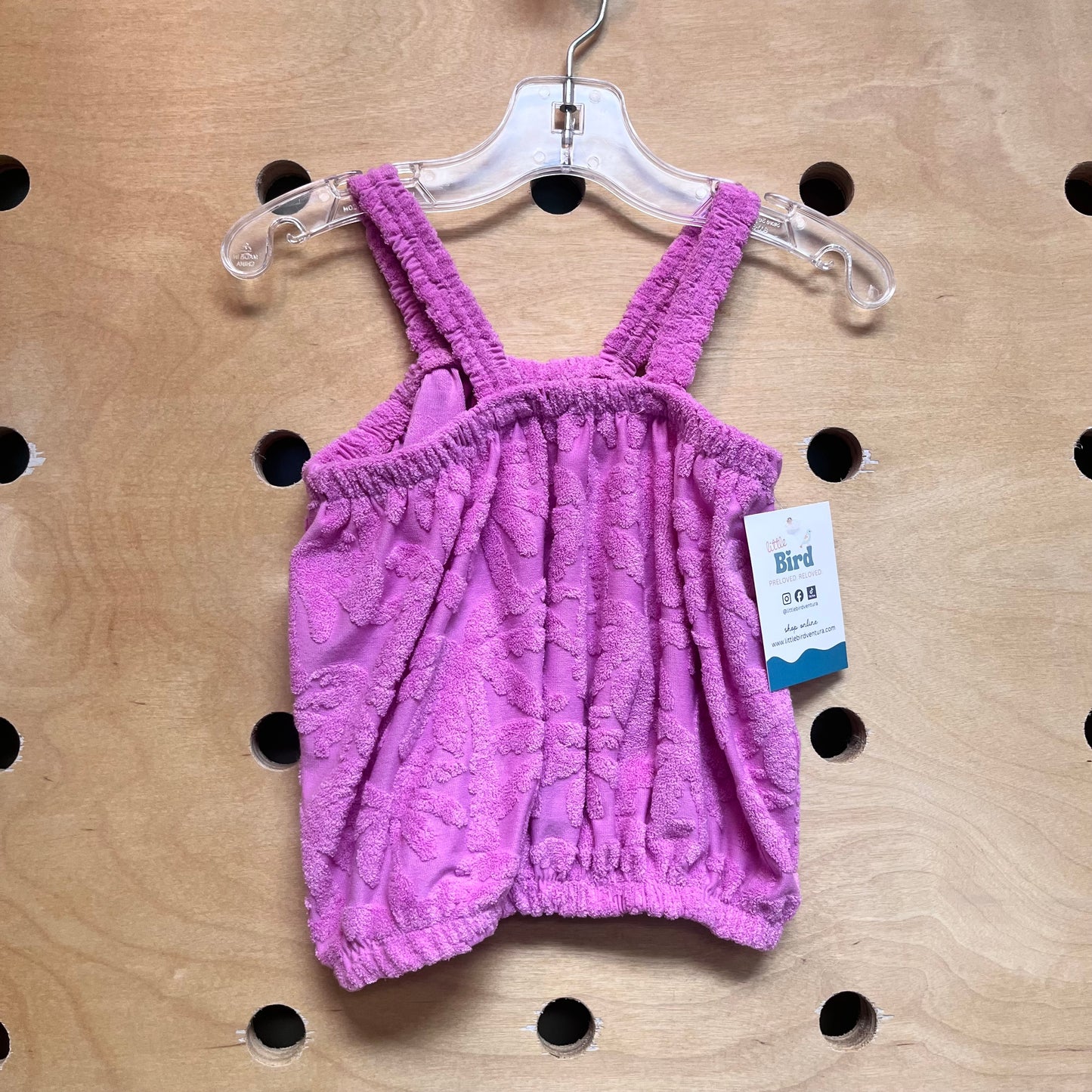 Pink Terry Palm Tree Tank