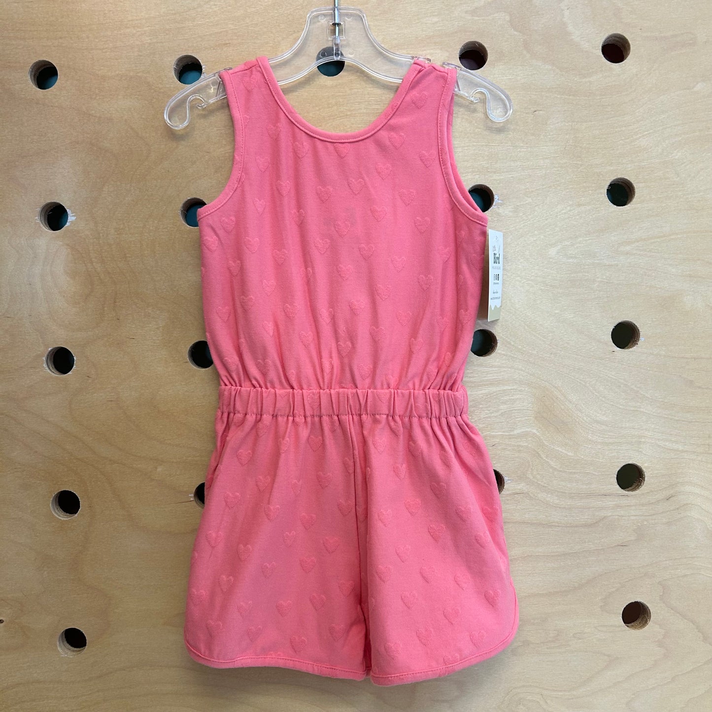 Pink Hearts Romper NEW!