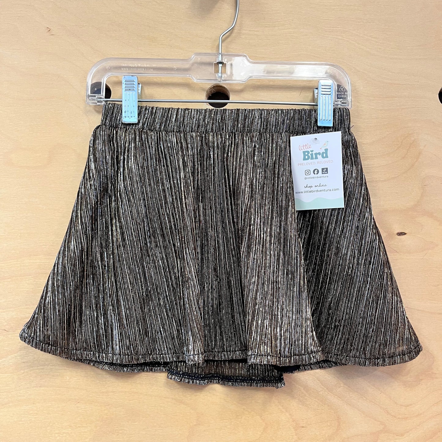 Metallic Shimmer Skirt