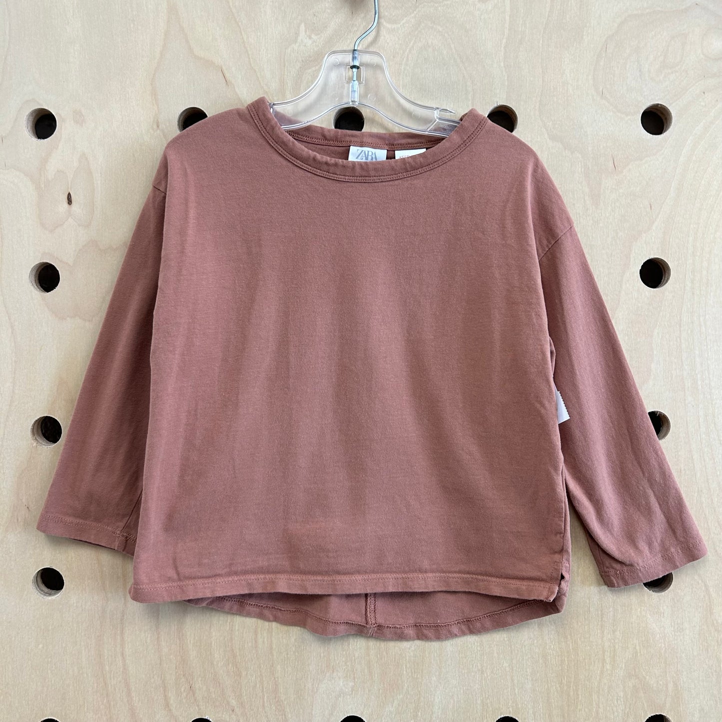 Brown Long Sleeve Tee