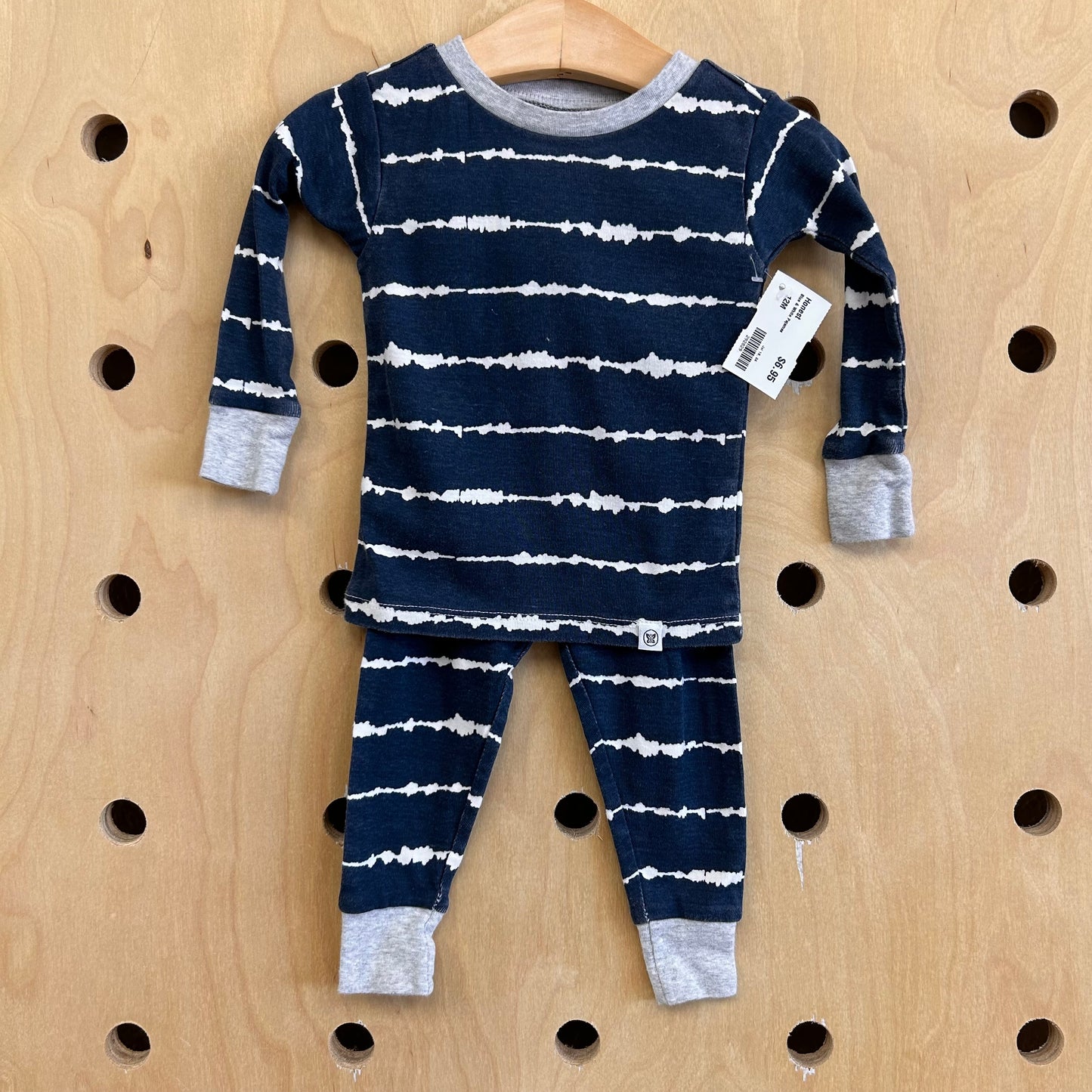 Blue & White Pajamas